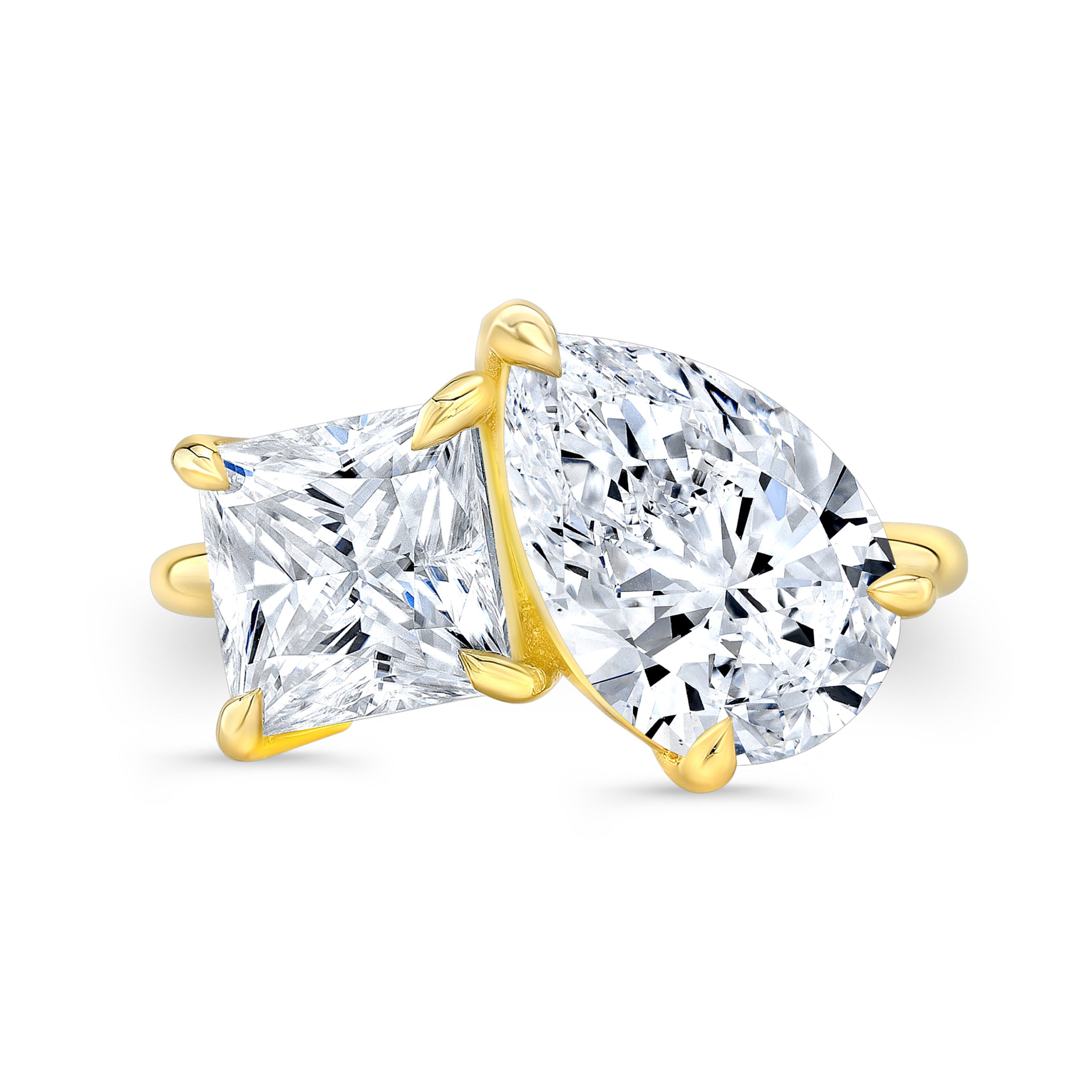 The Tatiana Princess Cut Lab Grown Diamond Ring