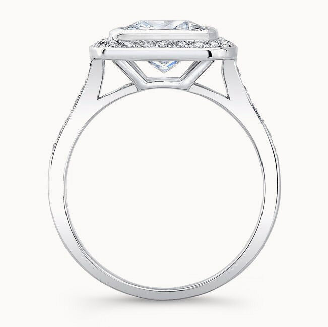 The Estelle Cushion Cut Lab Grown Diamond Ring