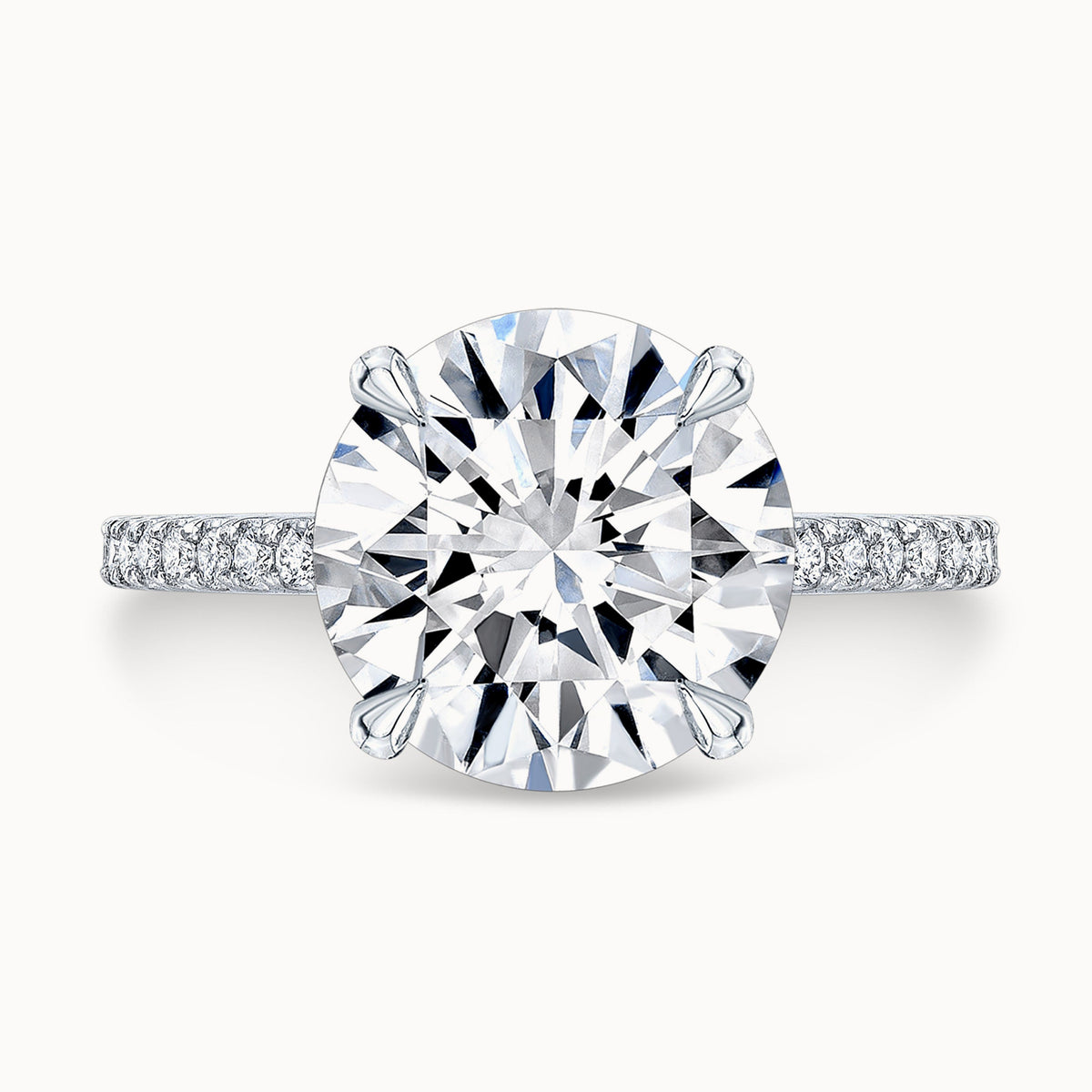The Isadora Round Lab Grown Diamond Ring