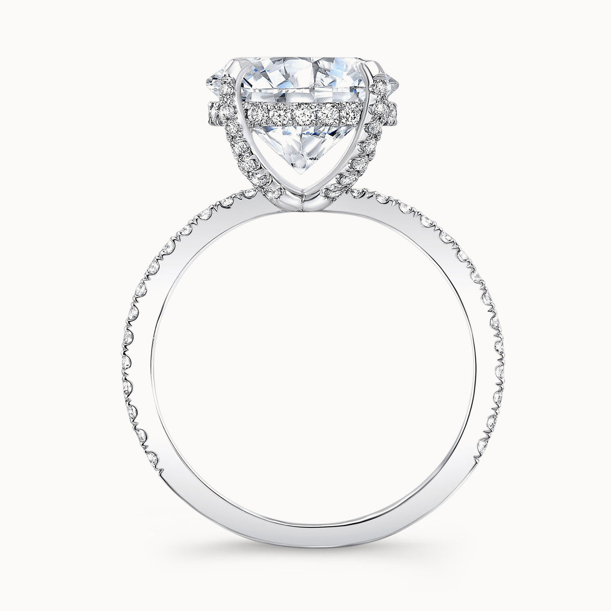The Isadora Round Lab Grown Diamond Ring