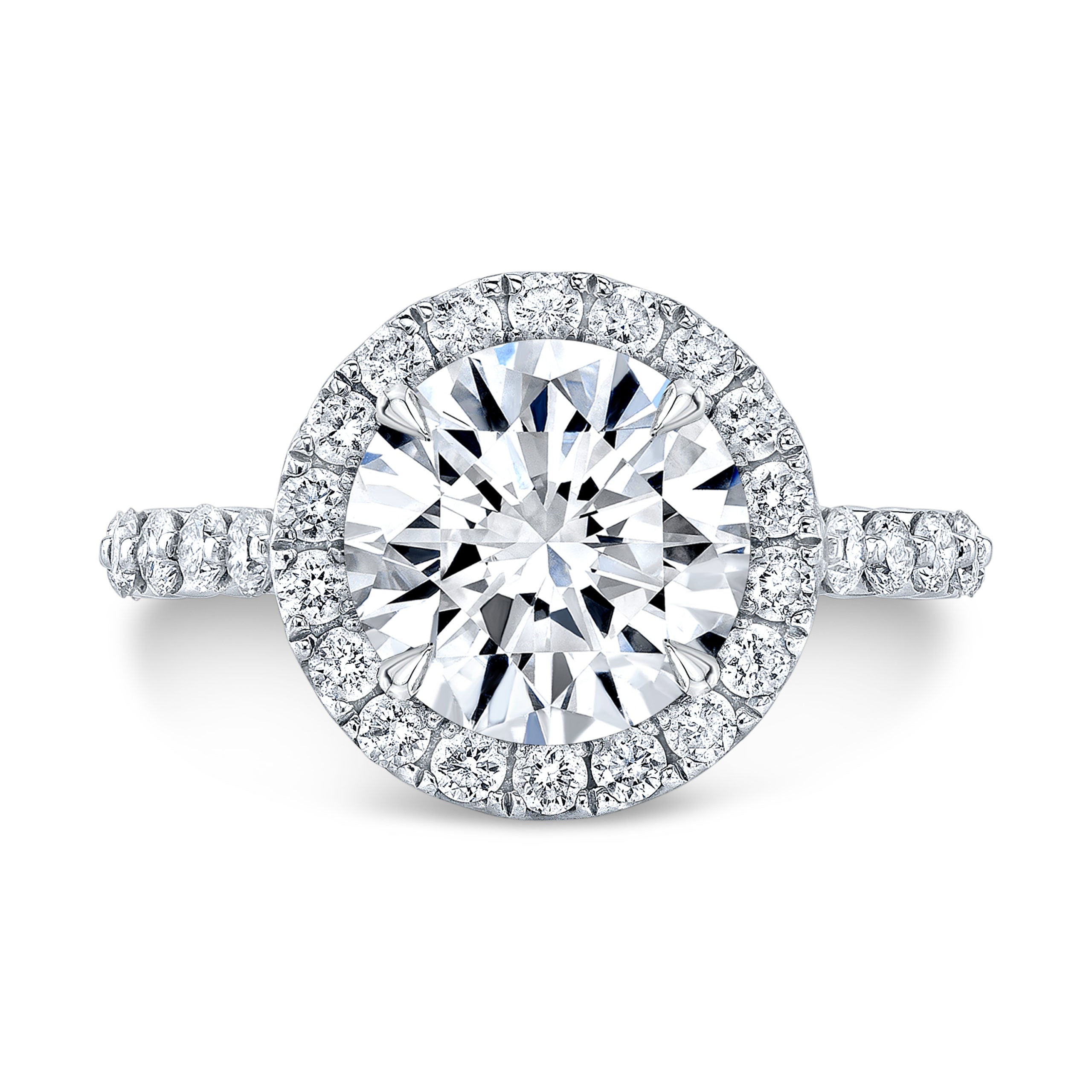 The Colette Round Lab Grown Diamond Ring