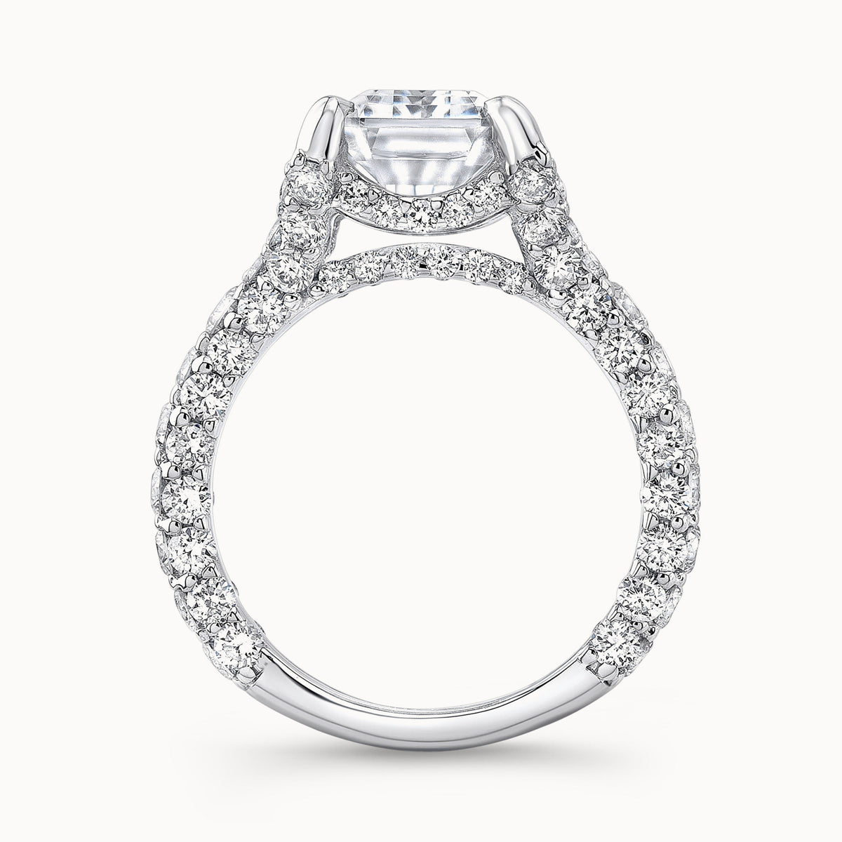 The Lucienne Emerald Lab Grown Diamond Ring