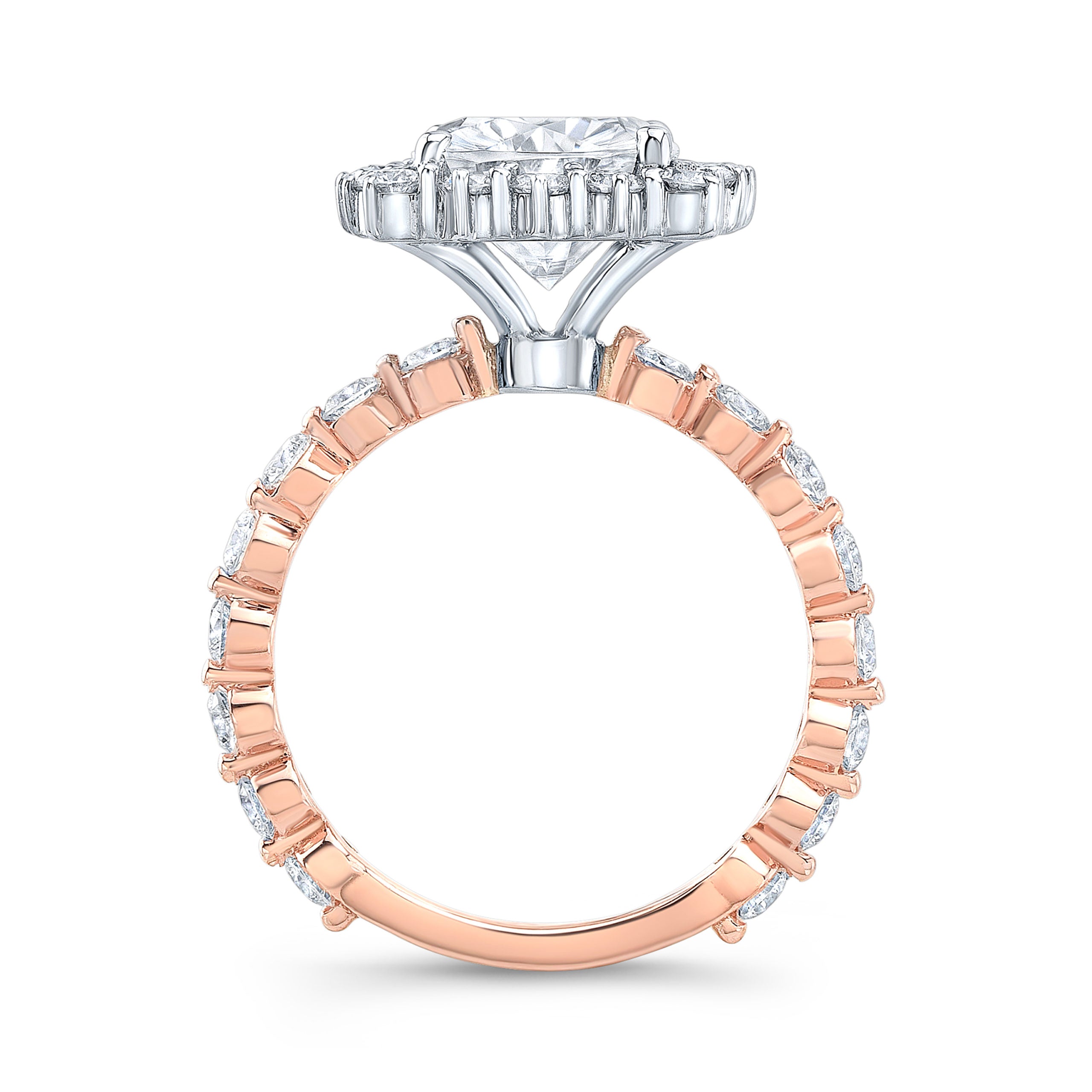 The Genevra Cushion Cut Lab Grown Diamond Ring