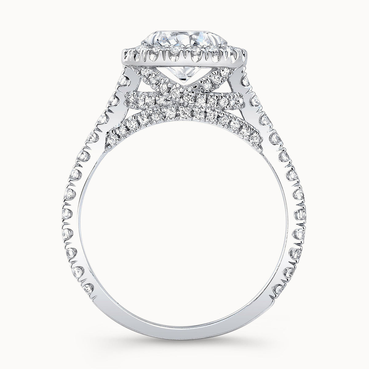 The Octavia Round Lab Grown Diamond Ring