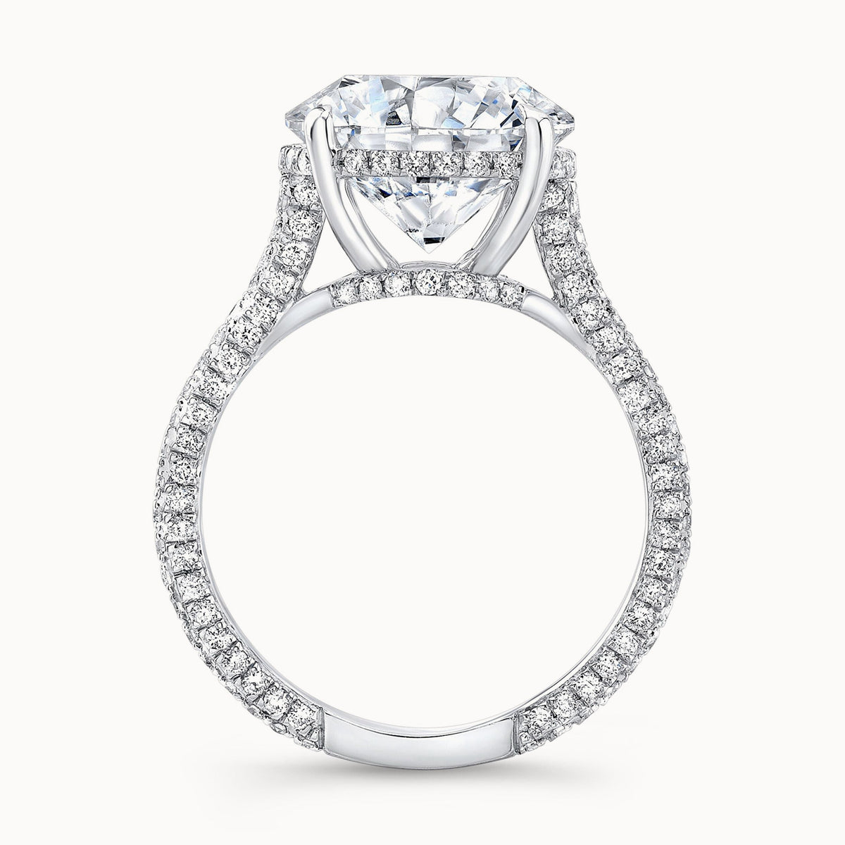 The Petra Round Lab Grown Diamond Ring