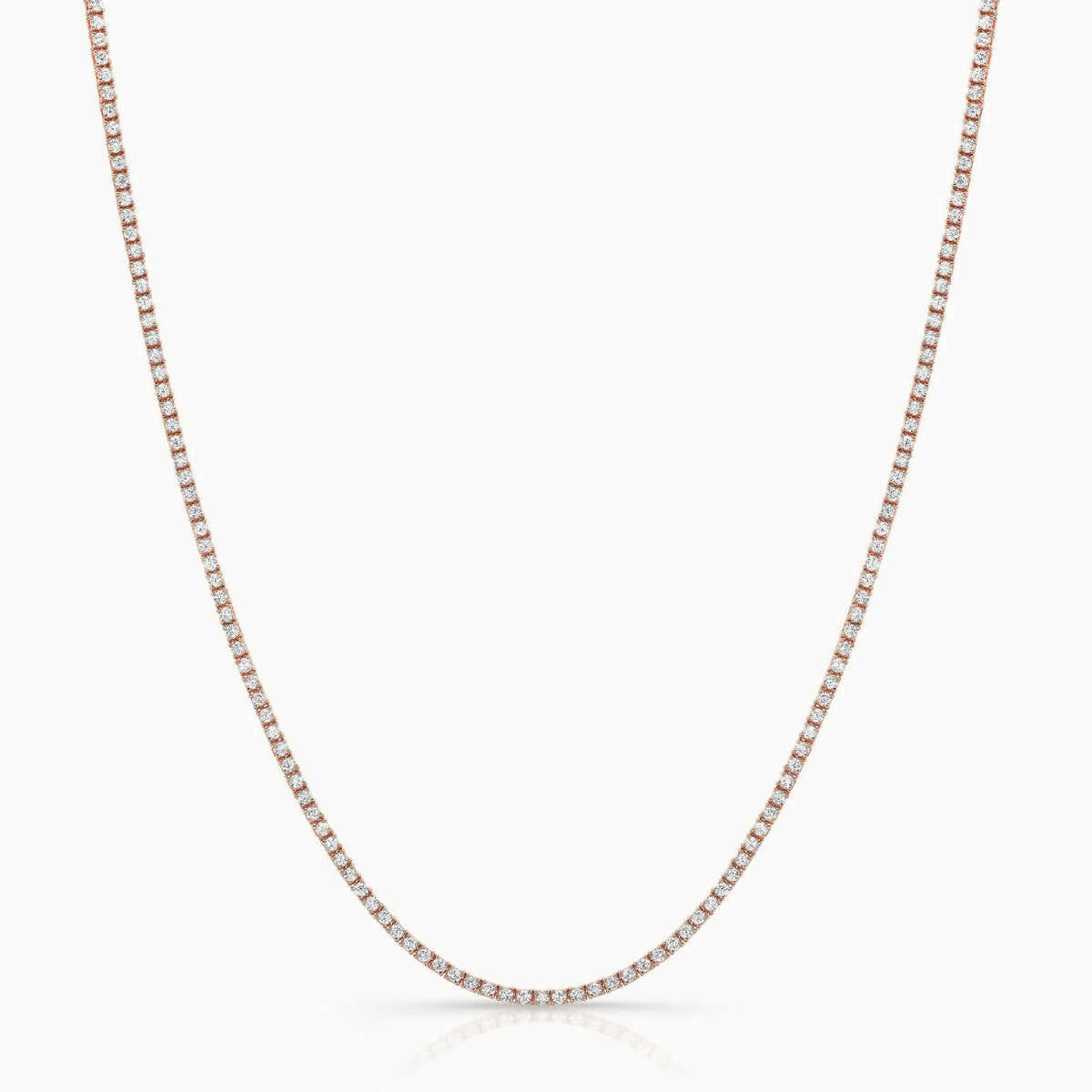 The Reign 5.00ct Lab Grown Diamond Tennis Necklace