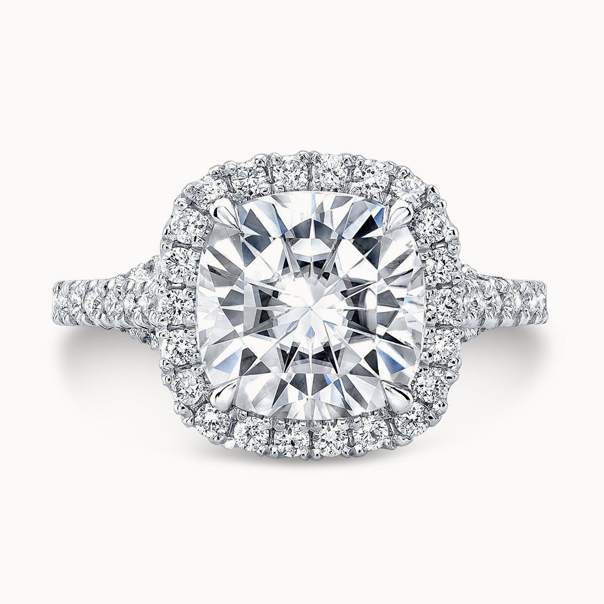 The Romilly Cushion Cut Lab Grown Diamond Ring