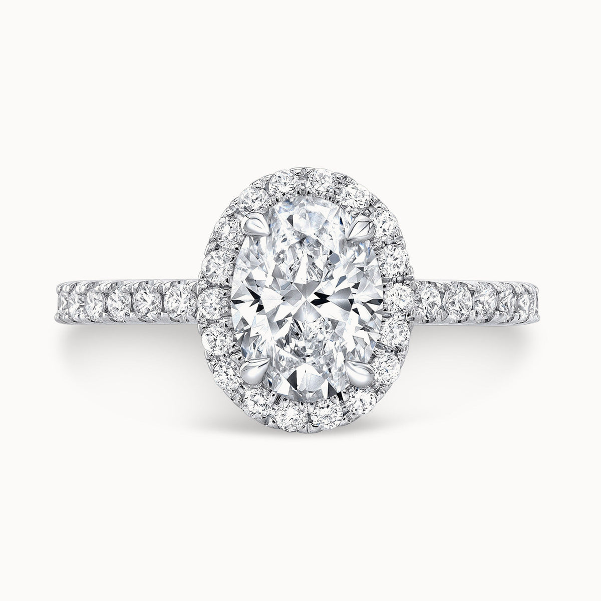 The Rosamund Oval Lab Grown Diamond Ring