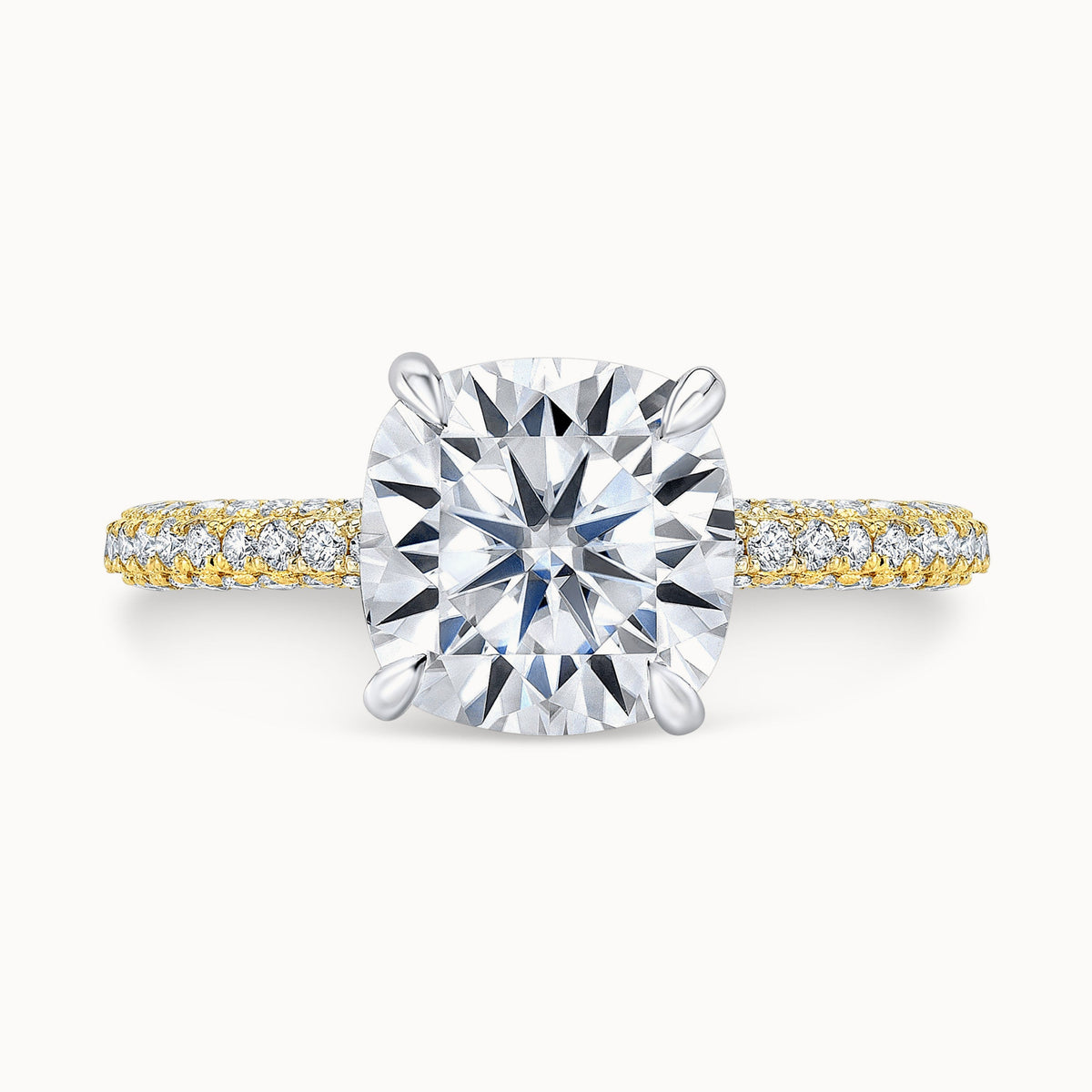 The Sabine Cushion Lab Grown Diamond Ring