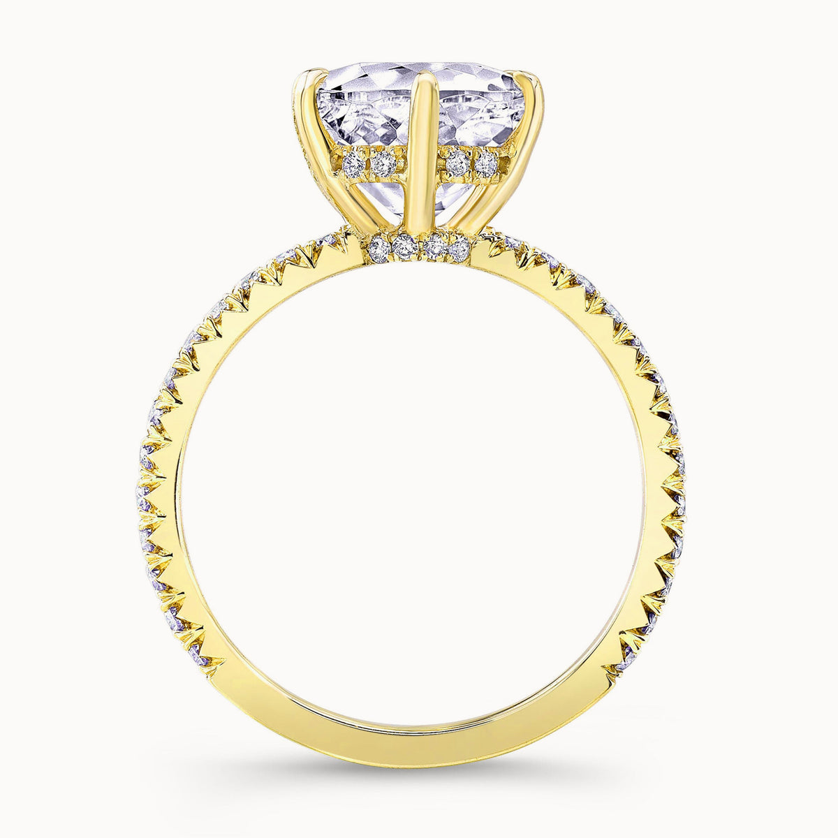 The Serenade Round Lab Grown Diamond Ring