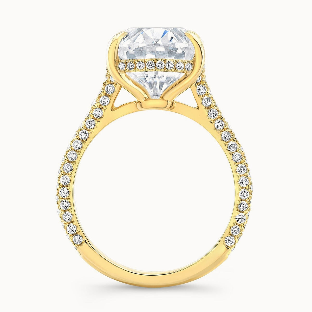 The Solstice Oval Lab Grown Diamond Ring