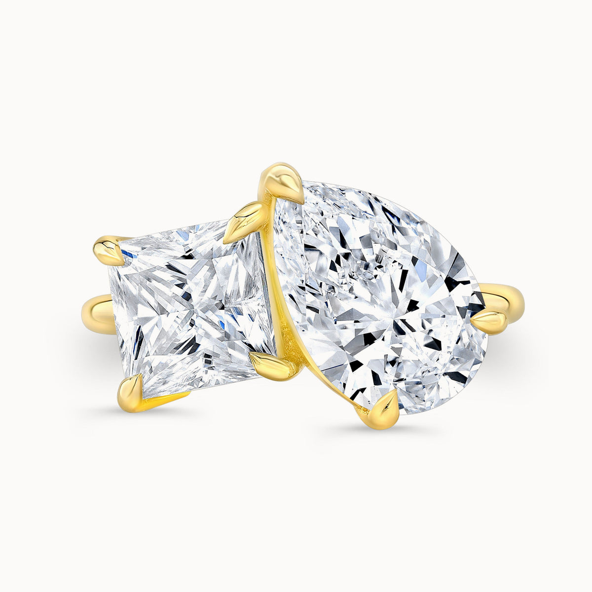 The Tatiana Princess Cut Lab Grown Diamond Ring