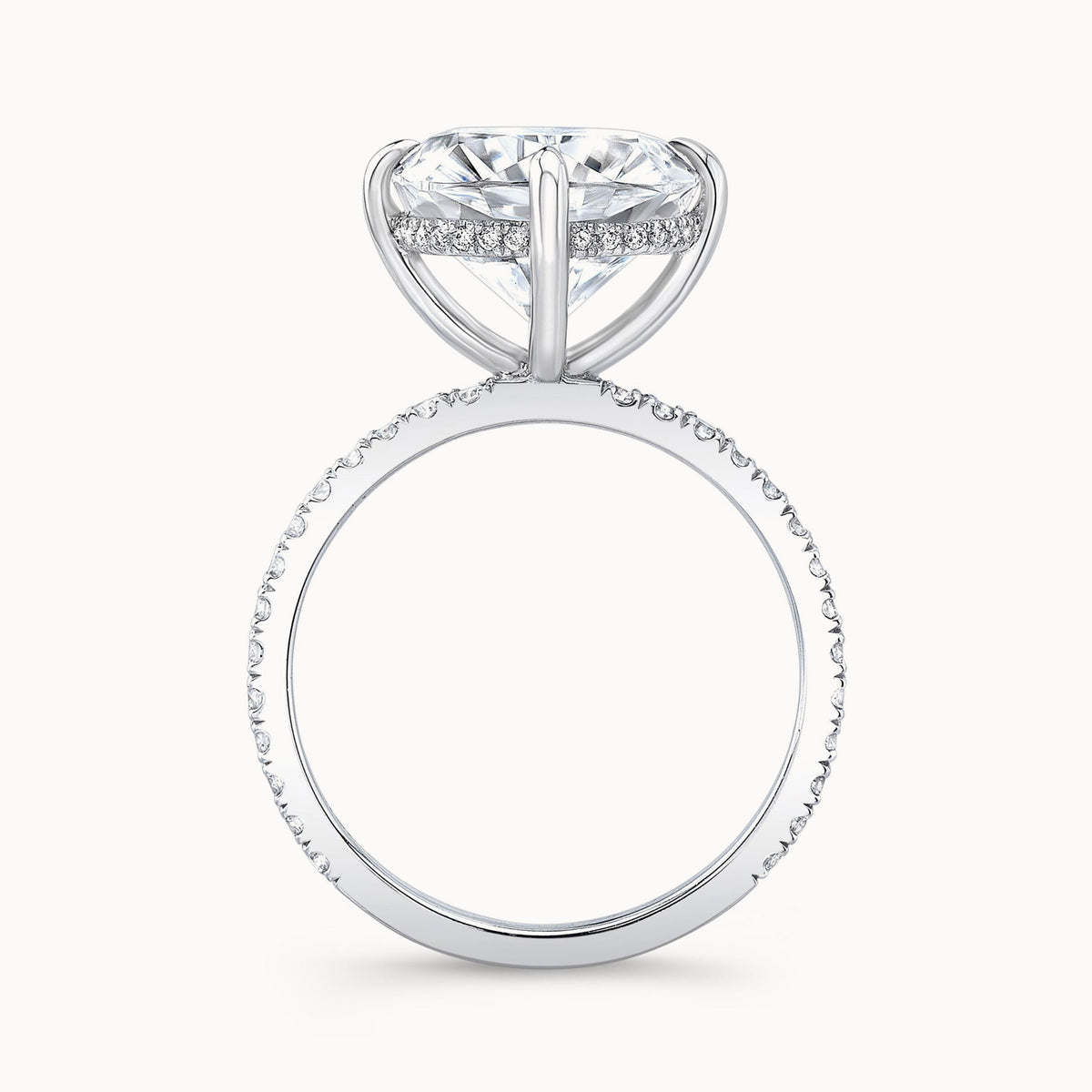 The Thalia Cushion Cut Lab Grown Diamond Ring