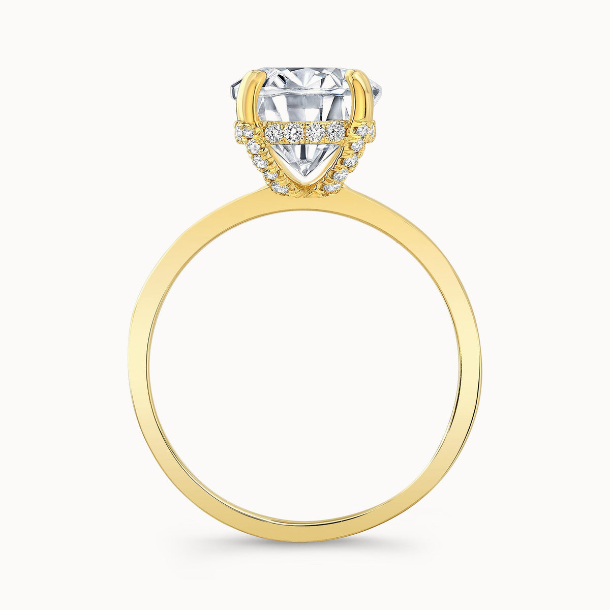 The Vivienne Oval Lab Grown Diamond Ring