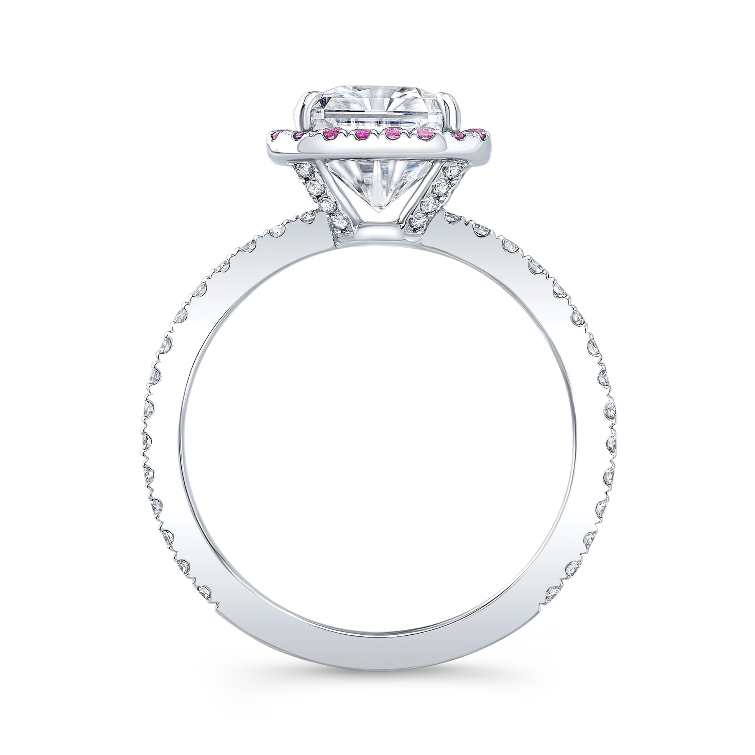The Aveline Radiant Lab Grown Diamond Ring