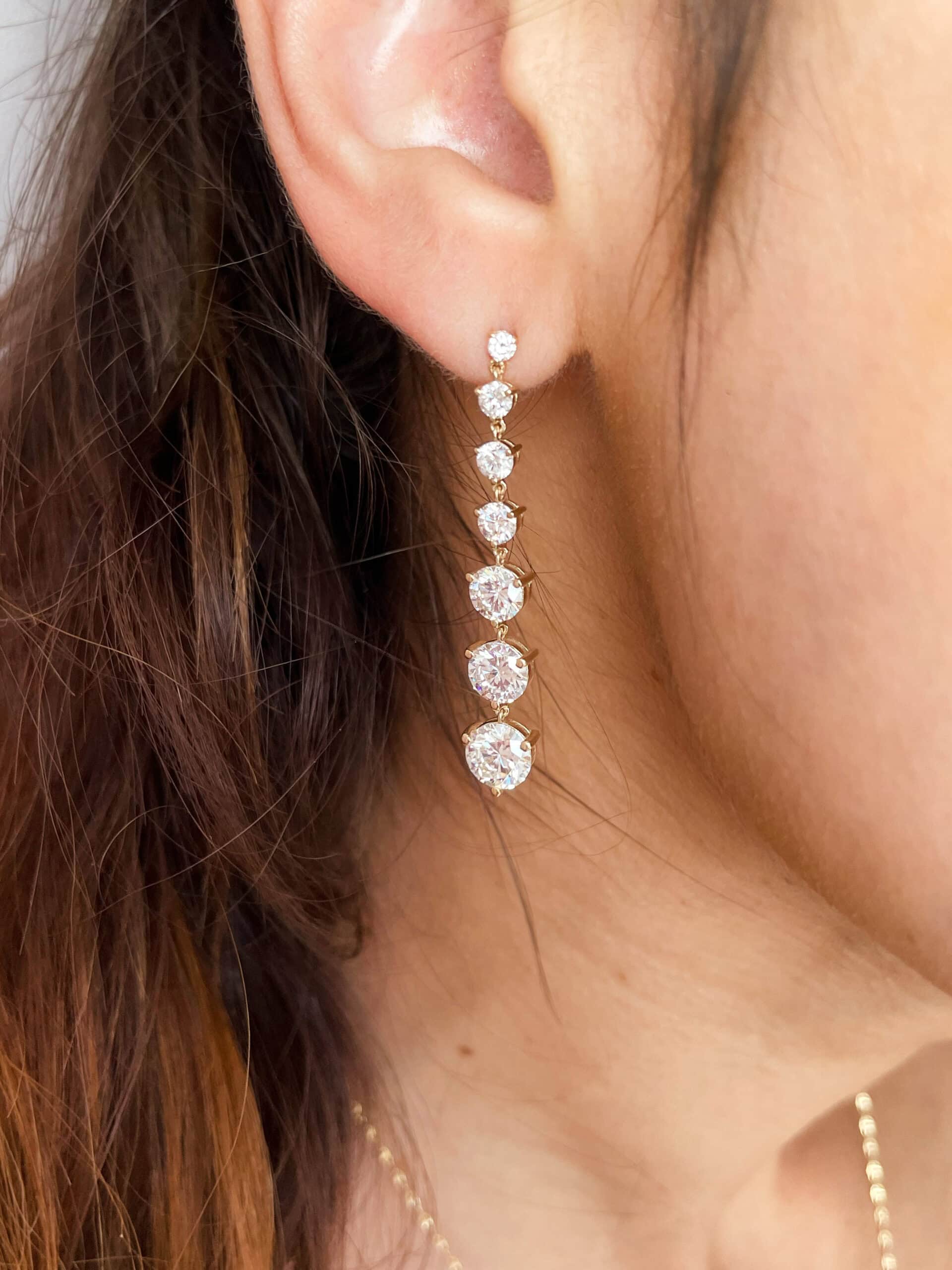 The Aura Lab Grown Diamond Earrings