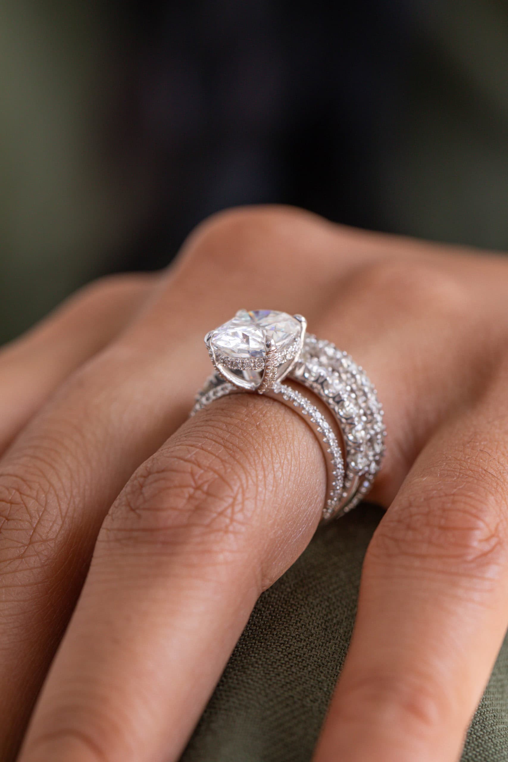 The Seraphina Oval Lab Grown Diamond Ring