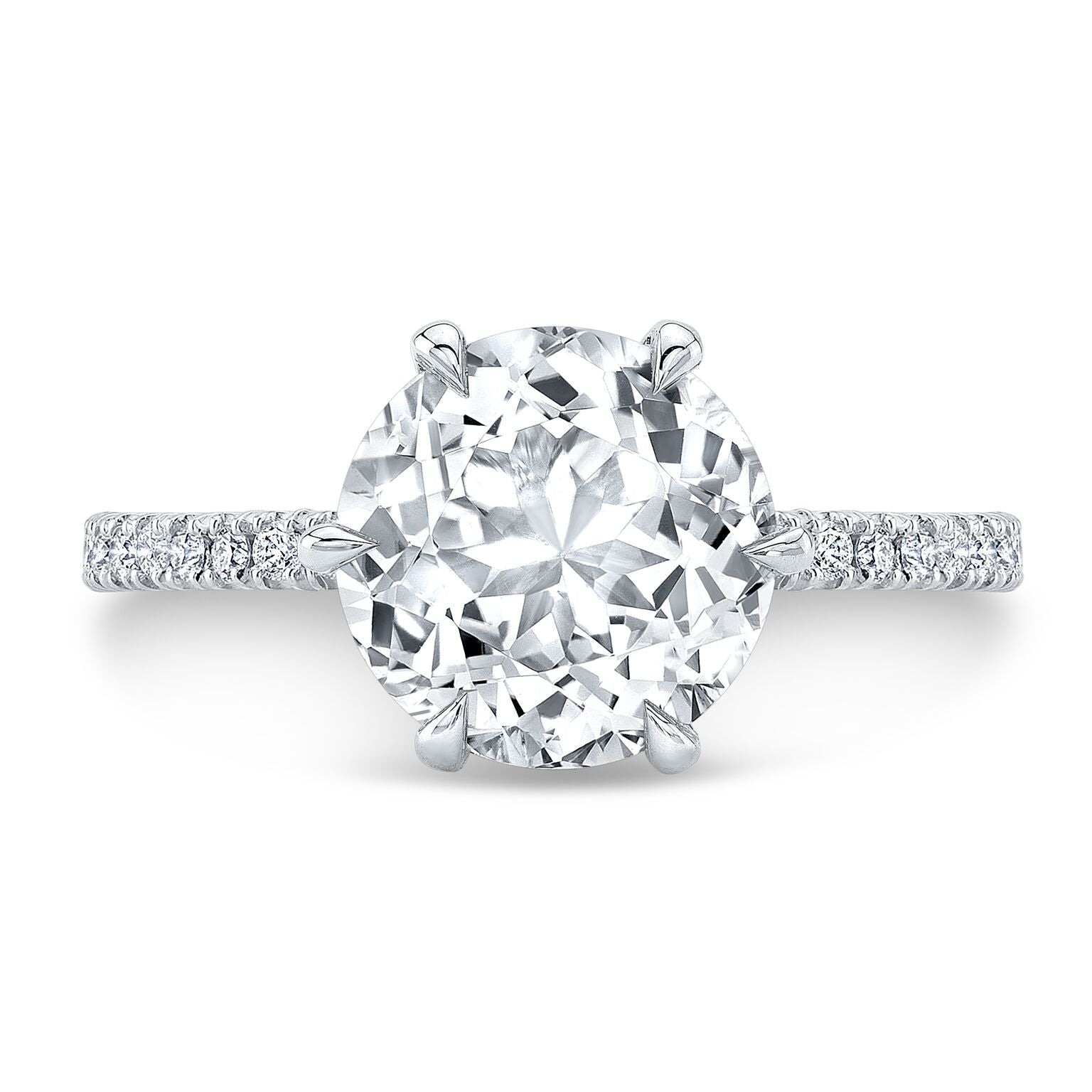 The Margaux Round Lab Grown Diamond Ring