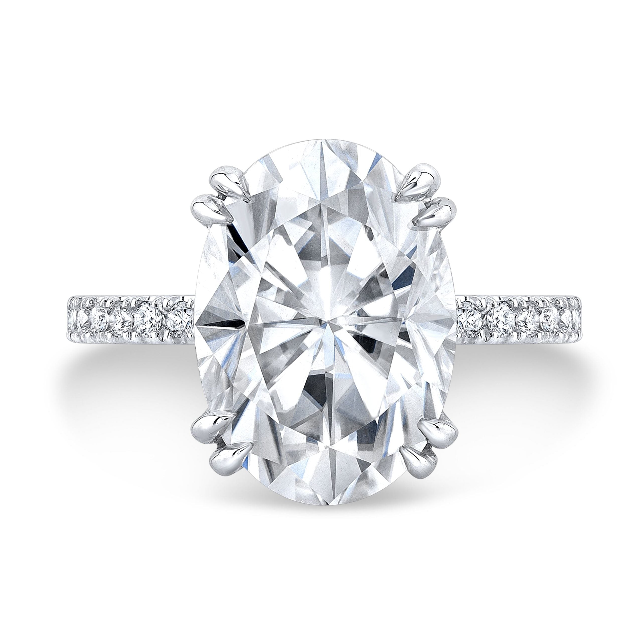 The Corsica Oval Lab Grown Diamond Ring