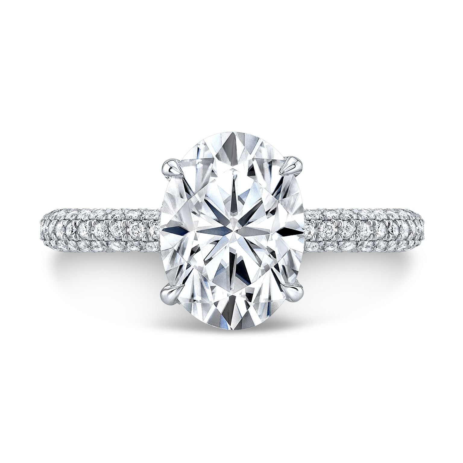 The Regency Oval Lab Grown Diamond Ring