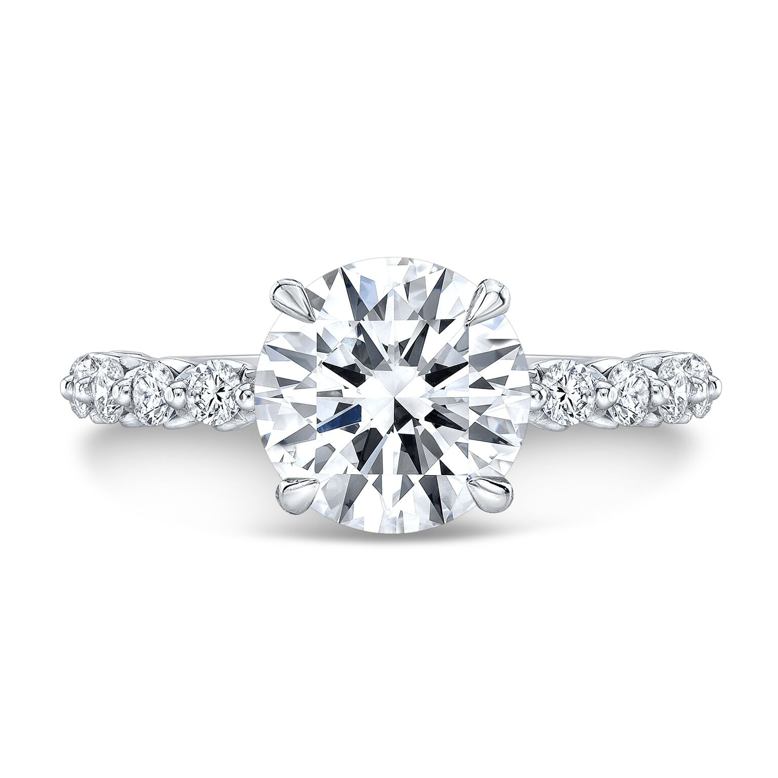 The Adeline Round Lab Grown Diamond Ring