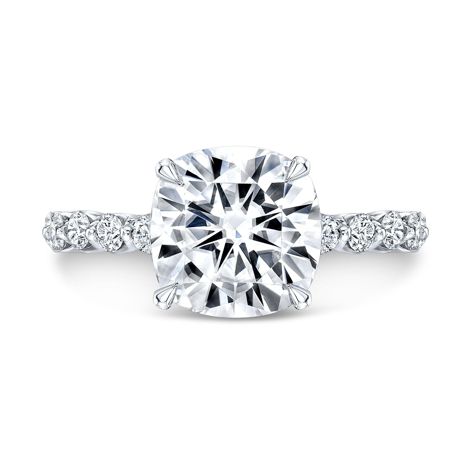 The Monarch Cushion Lab Grown Diamond Ring