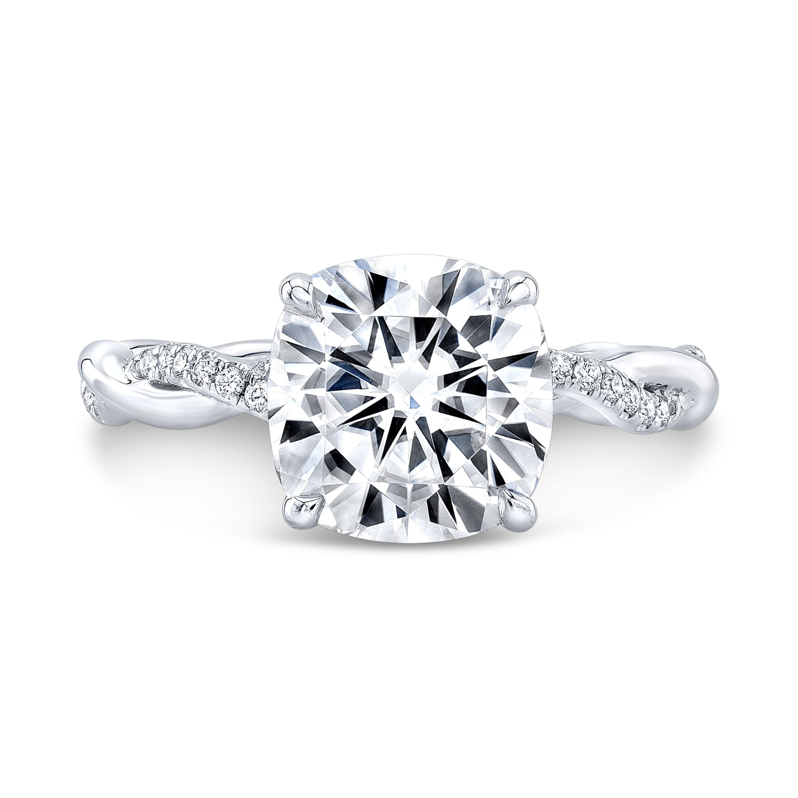 The Caprice Cushion Lab Grown Diamond Ring
