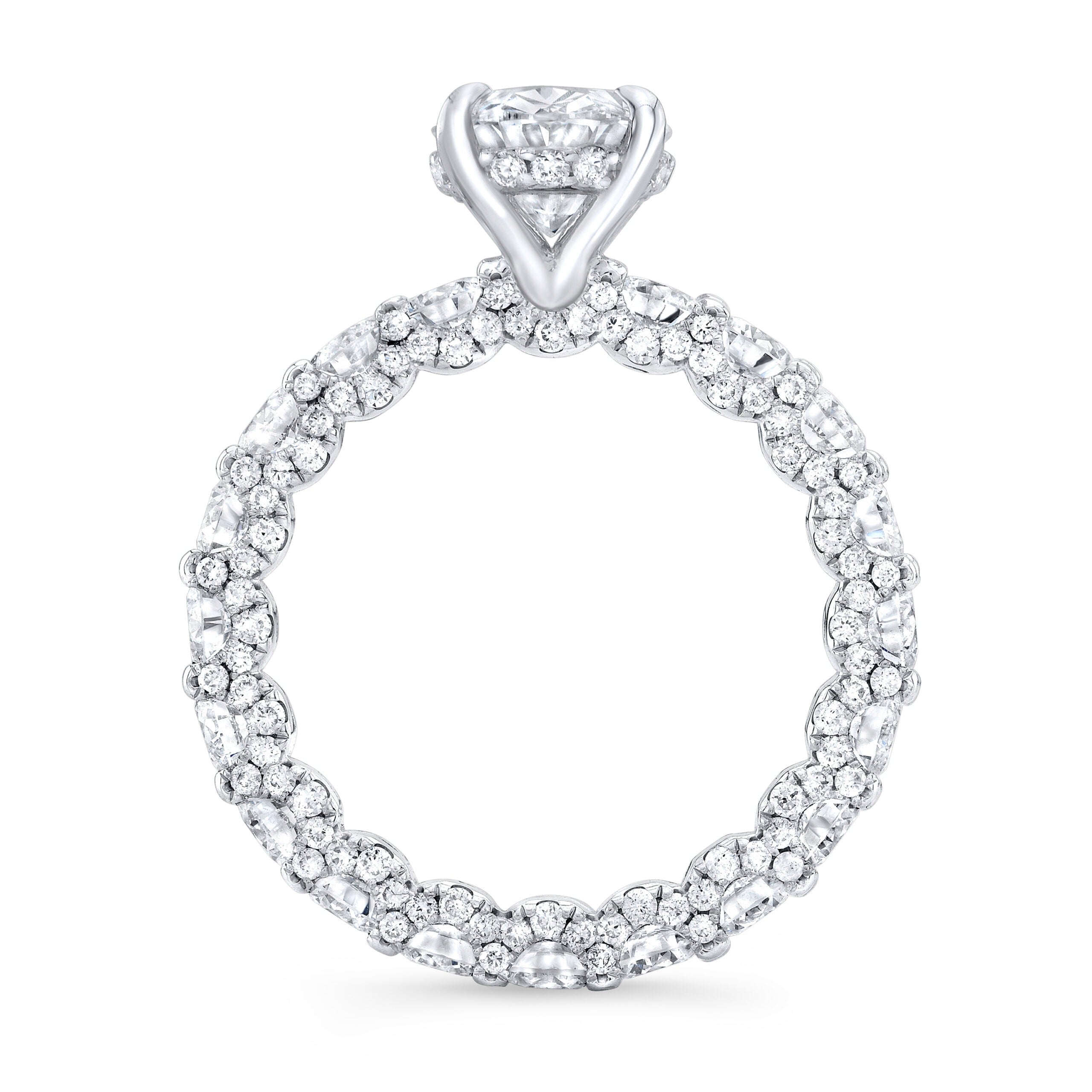 The Elara Oval Lab Grown Diamond Ring