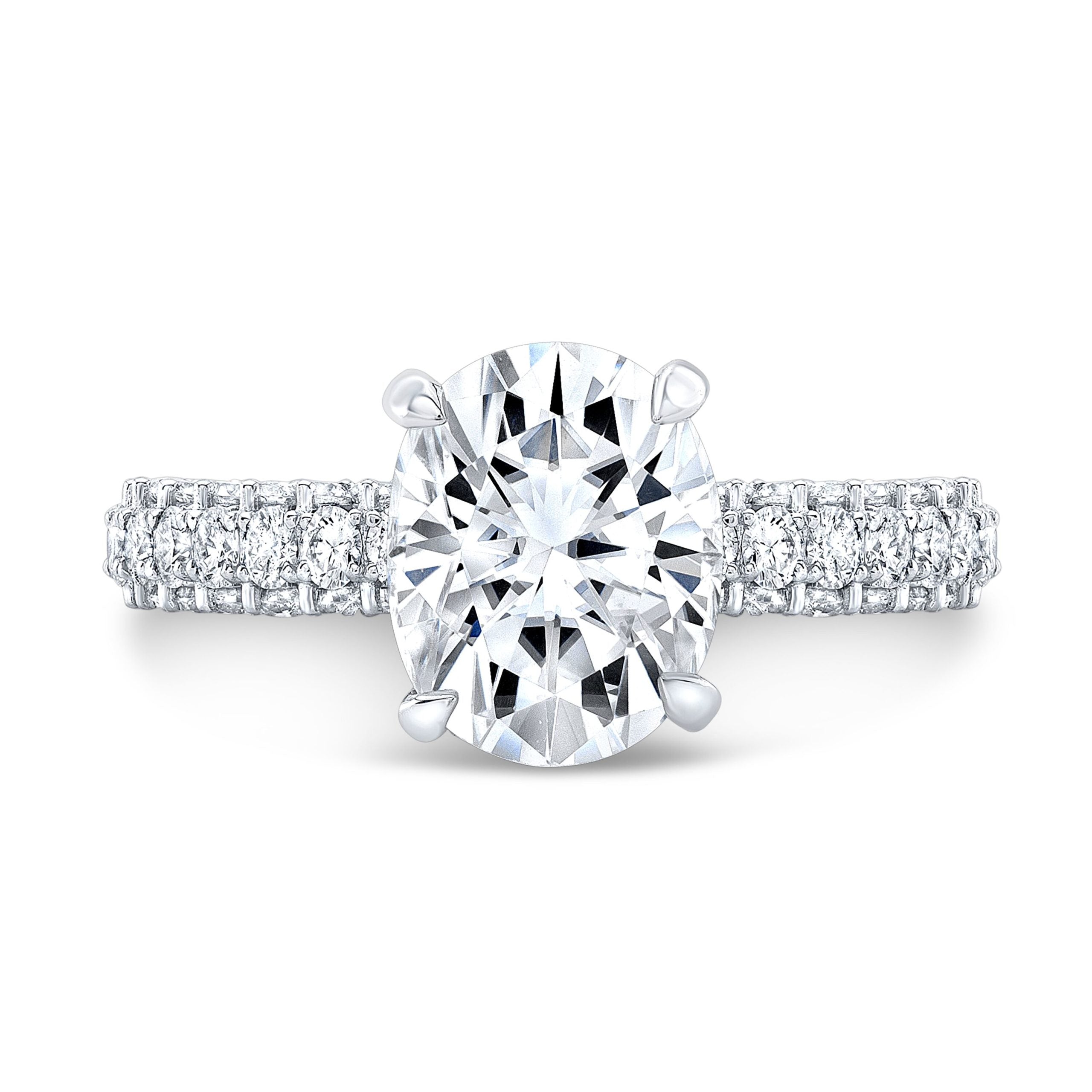 The Primrose oval Lab Grown Diamond Ring