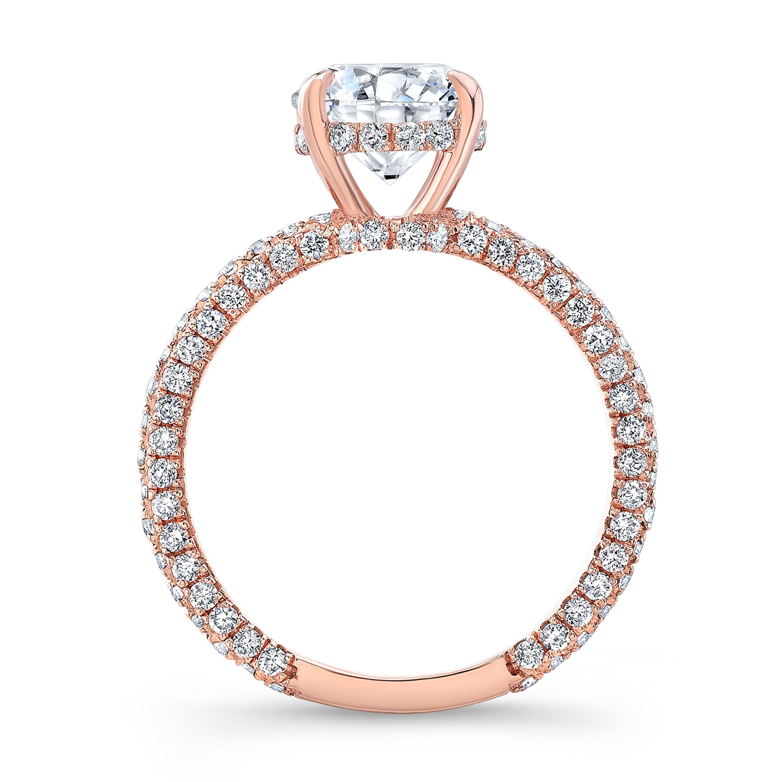 The Soleil Oval Lab Grown Diamond Ring
