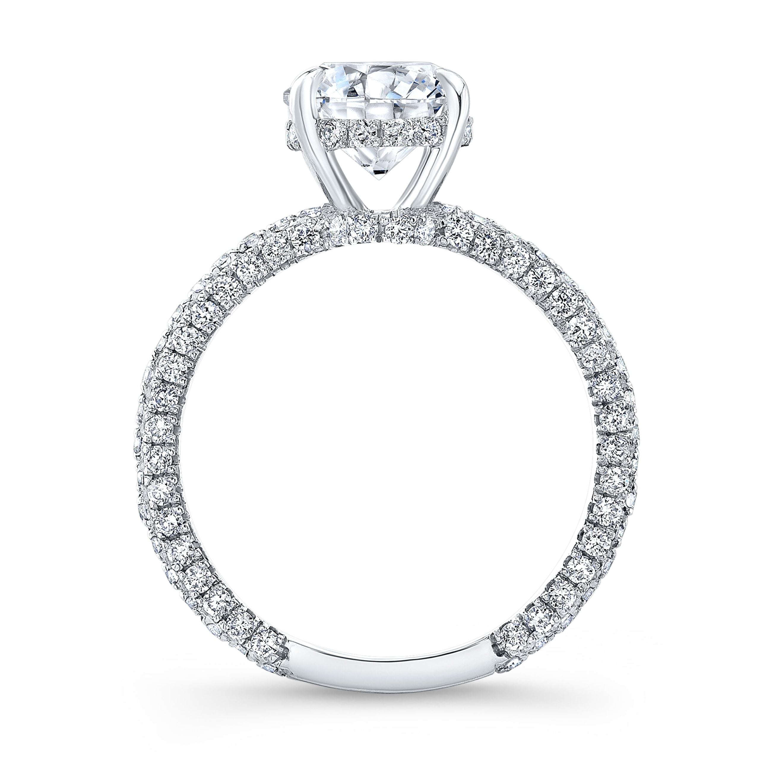 The Soleil Oval Lab Grown Diamond Ring