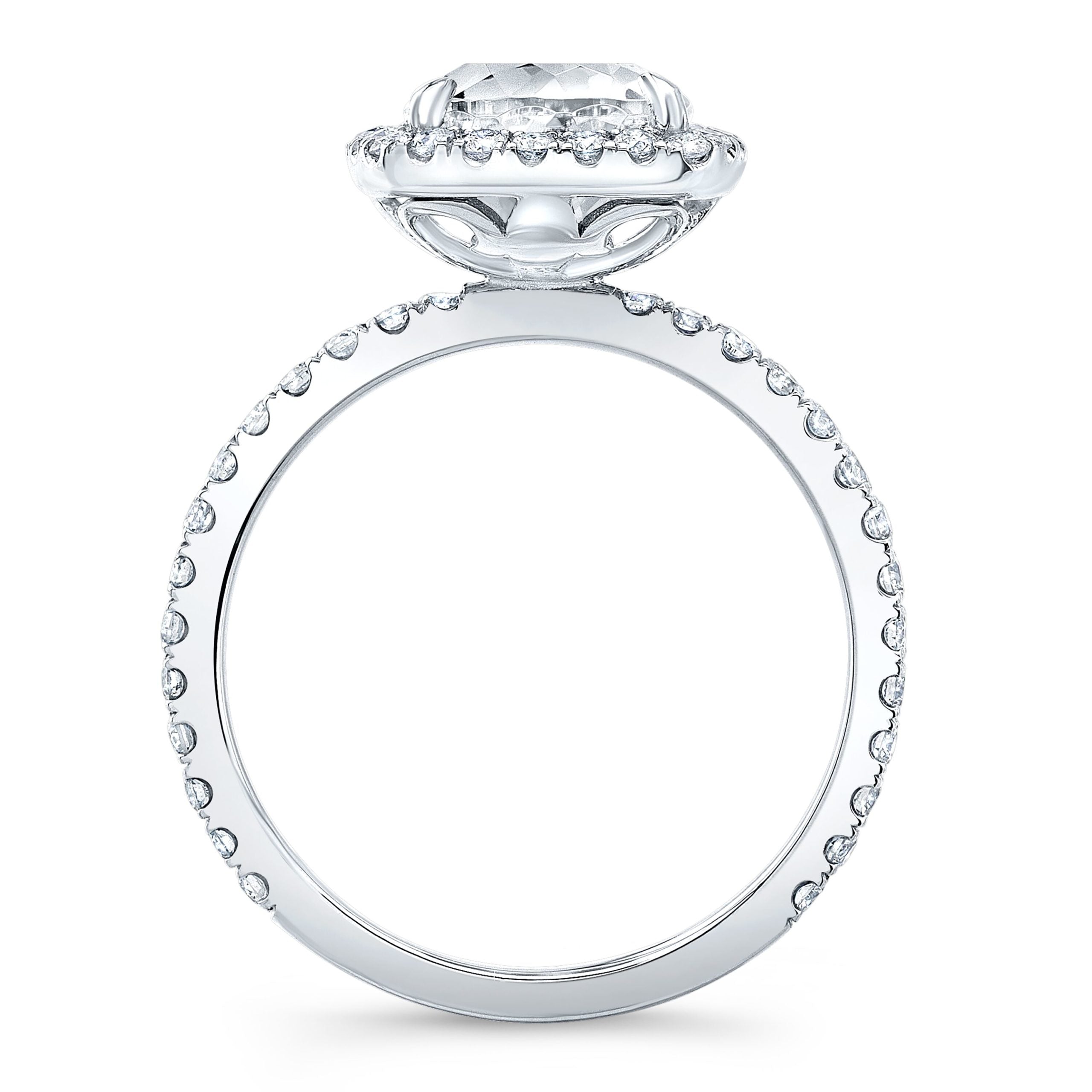 The Cressida Cushion Lab Grown Diamond Ring