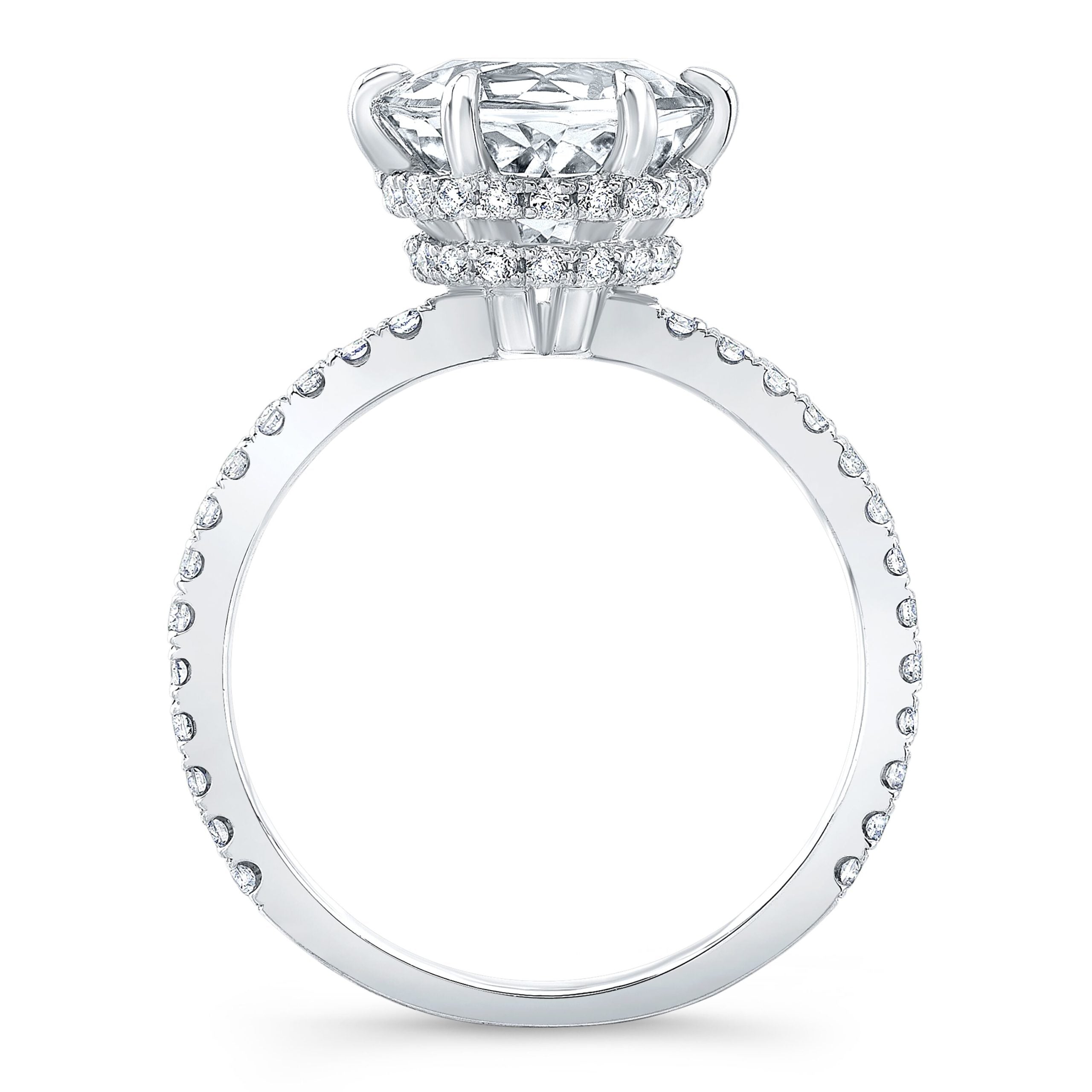 The Margaux Round Lab Grown Diamond Ring