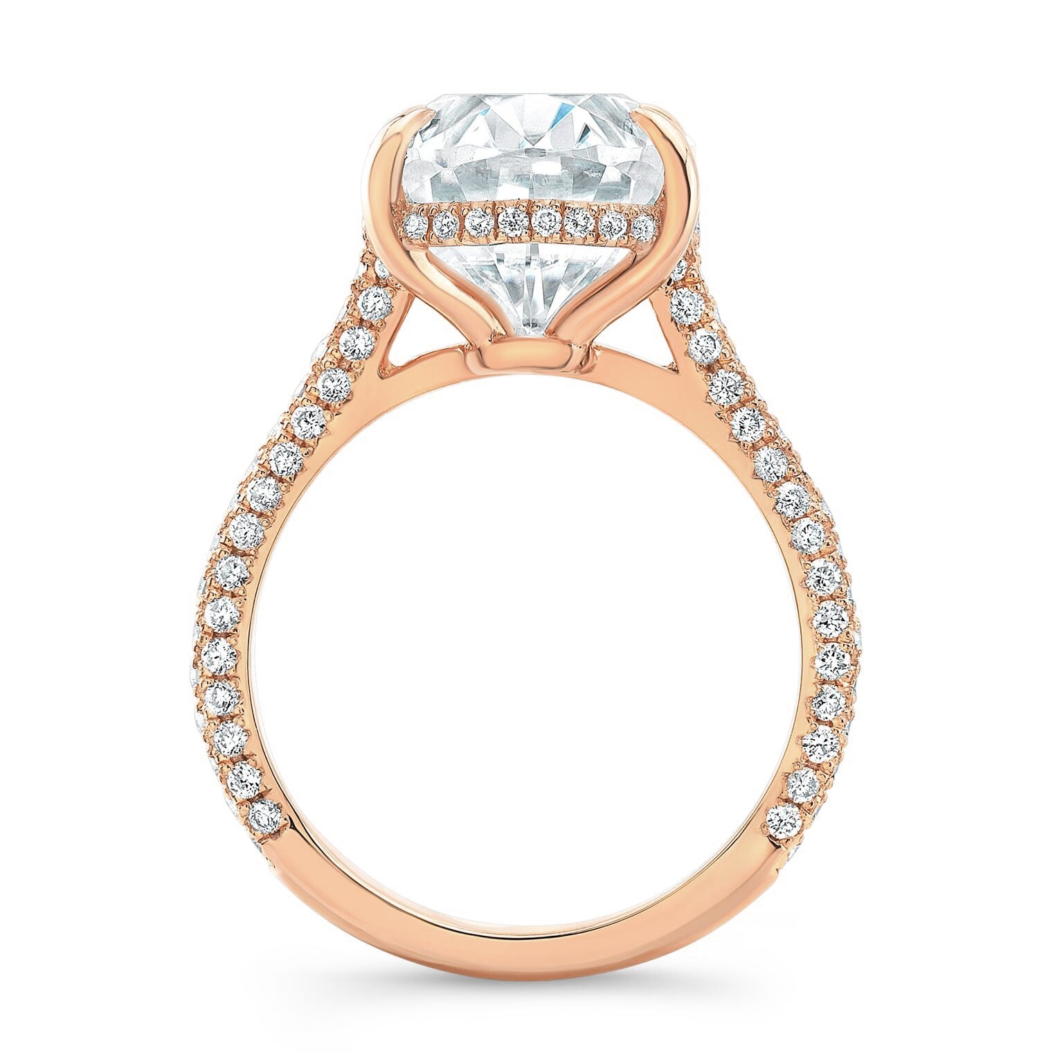 The Solstice Oval Lab Grown Diamond Ring