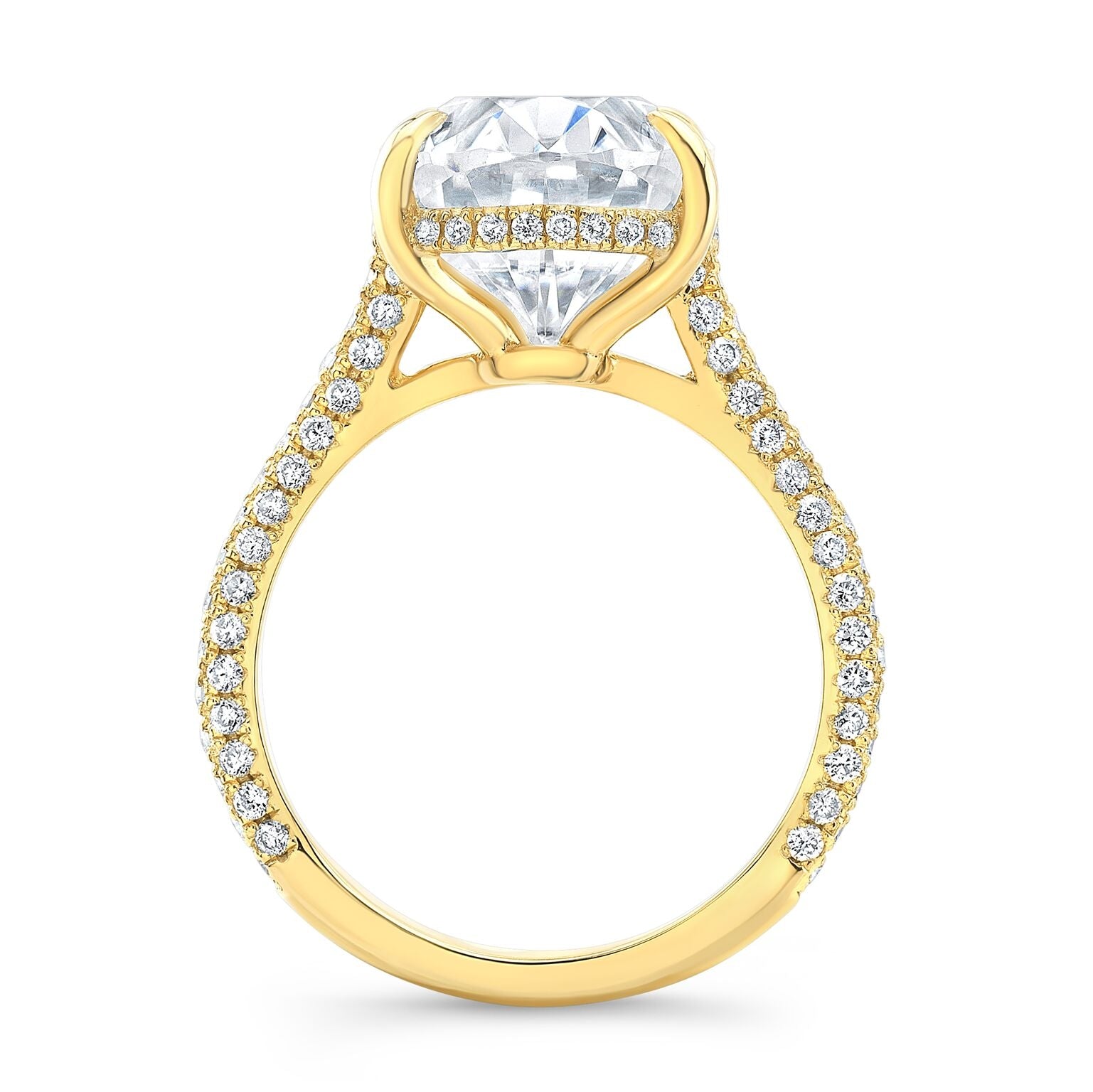 The Solstice Oval Lab Grown Diamond Ring