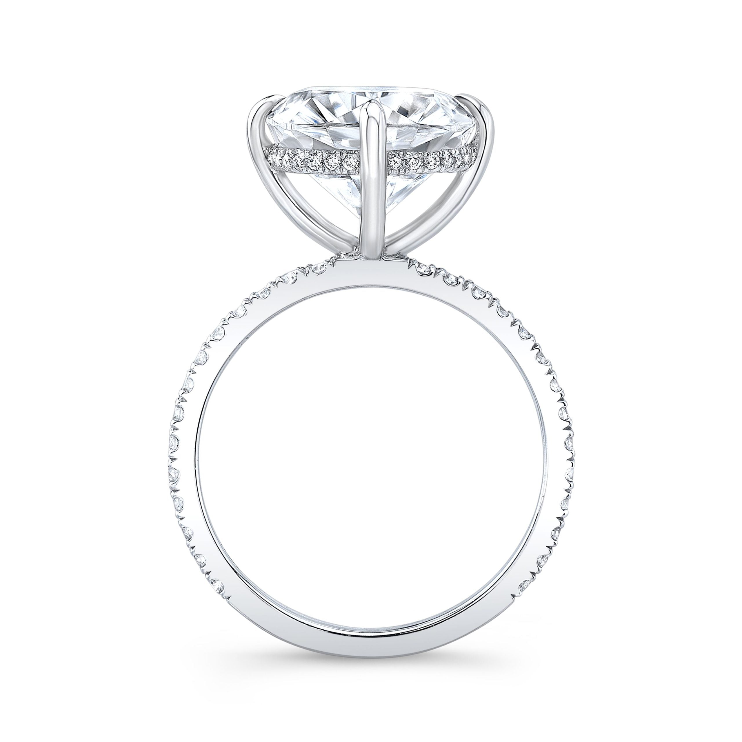 The Thalia Cushion Cut Lab Grown Diamond Ring