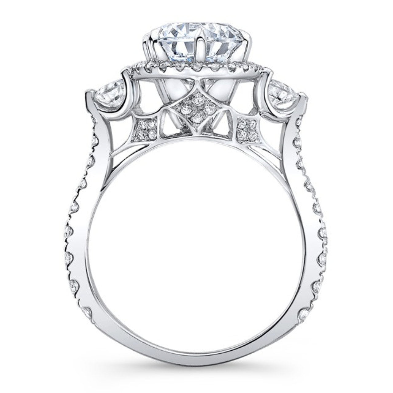 The Portia Round Lab Grown Diamond Ring