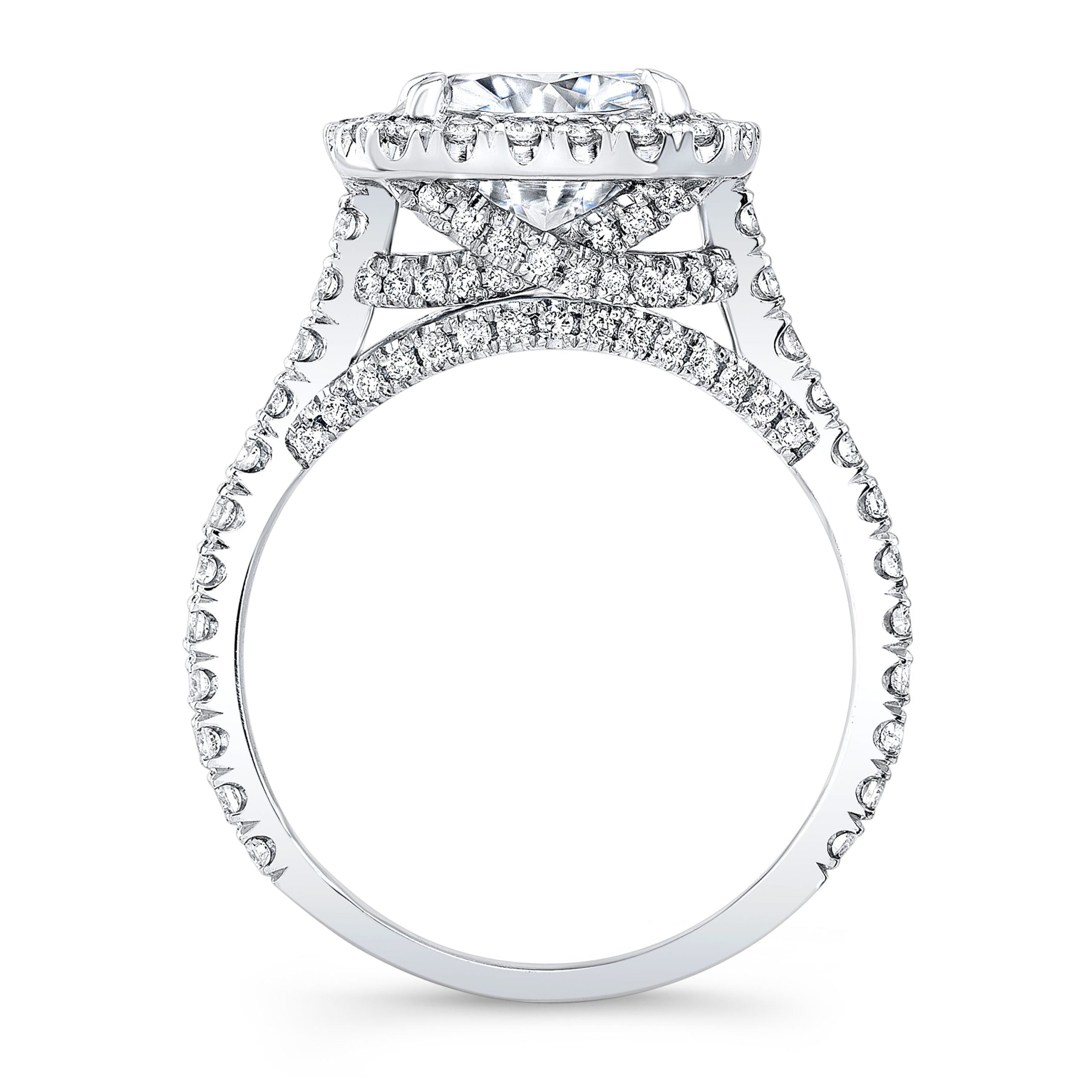 The Romilly Cushion Cut Lab Grown Diamond Ring