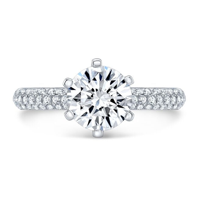 The Ophelia round Lab Grown Diamond Ring