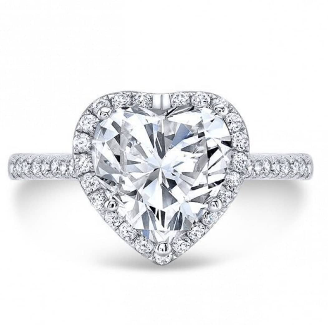 The Odette Heart Lab Grown Diamond Ring