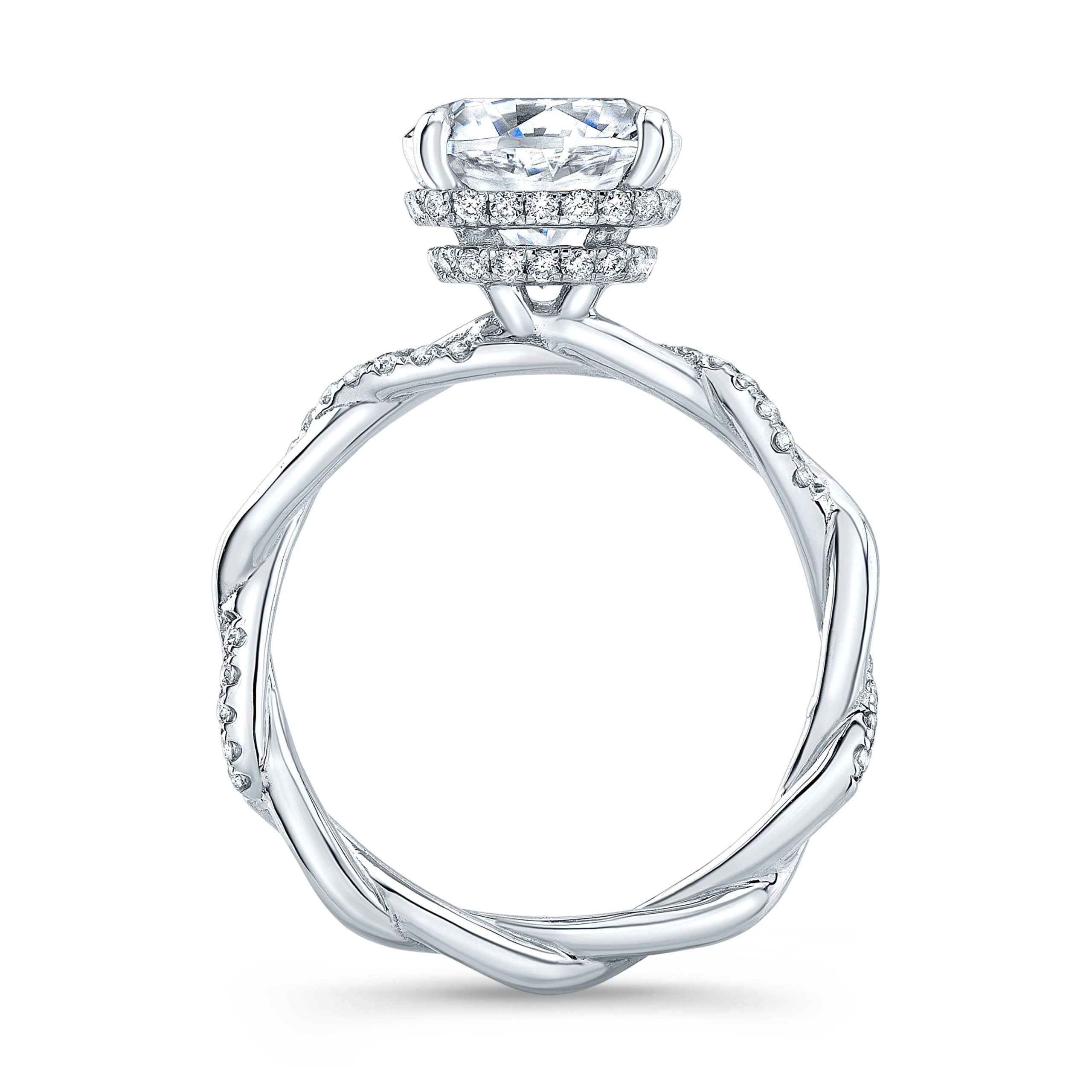 The Caprice Cushion Lab Grown Diamond Ring
