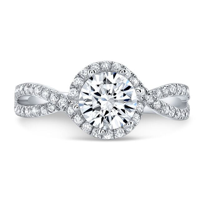 The Valentina II Round Lab Grown Diamond Ring