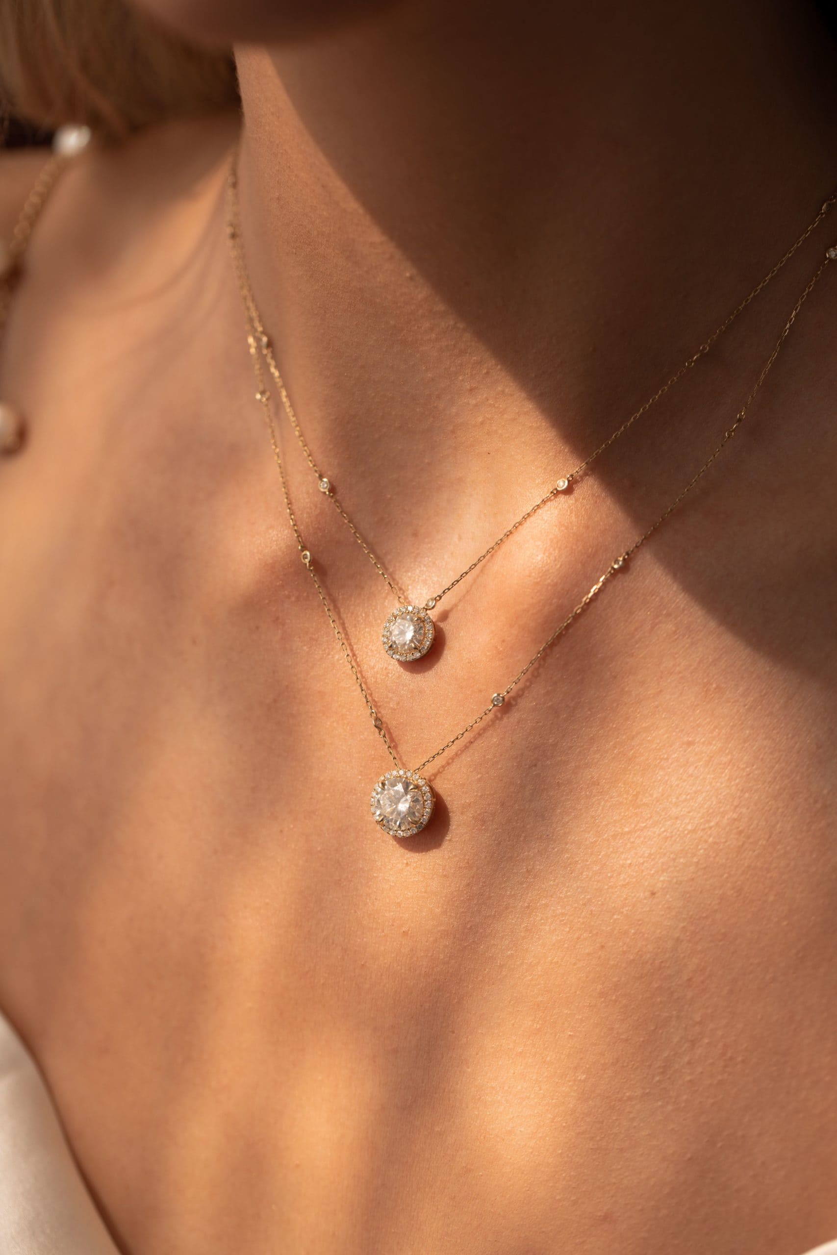 The Eclipse Lab Grown Diamond Necklace