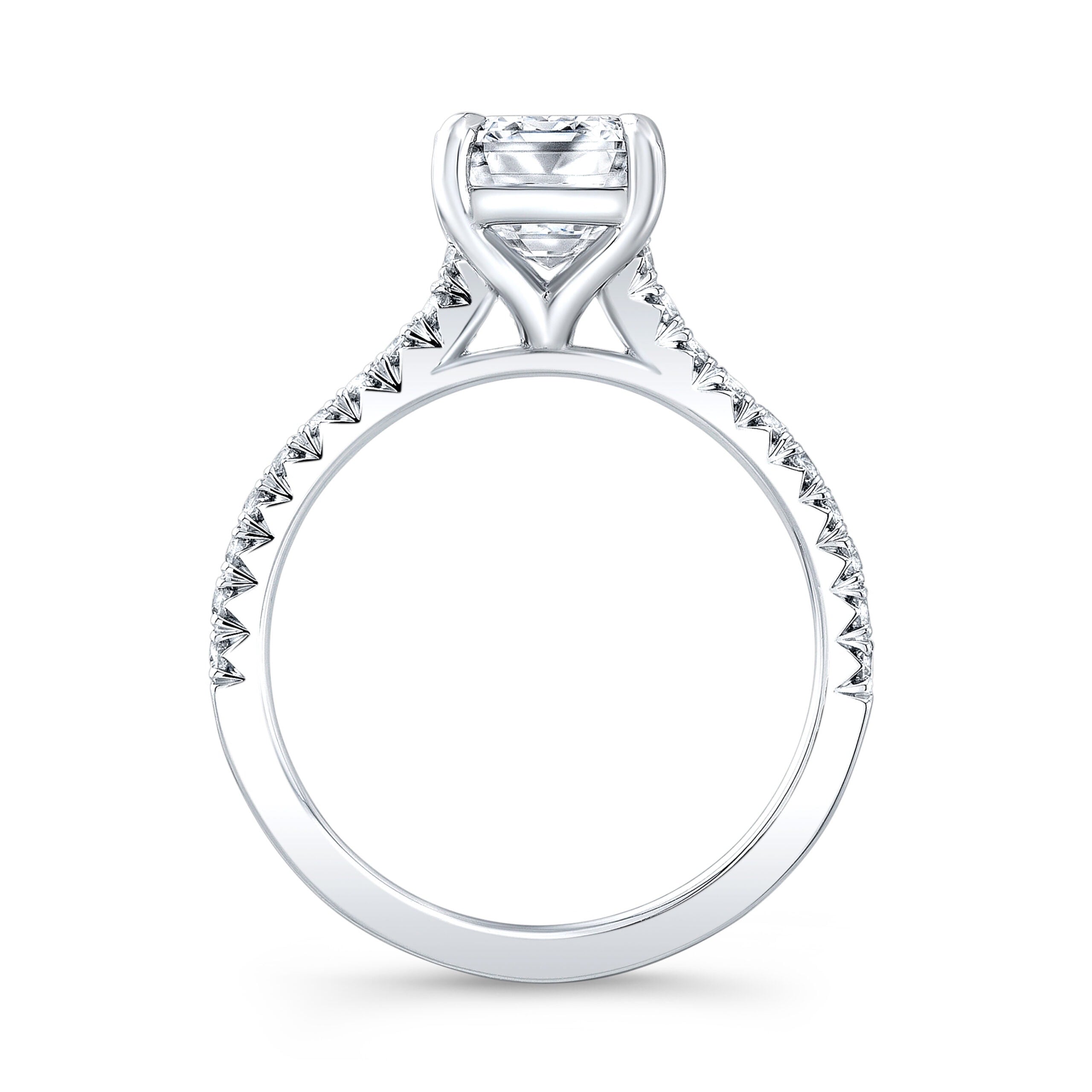 The Bianca Emerald Cut Lab Grown Diamond Ring