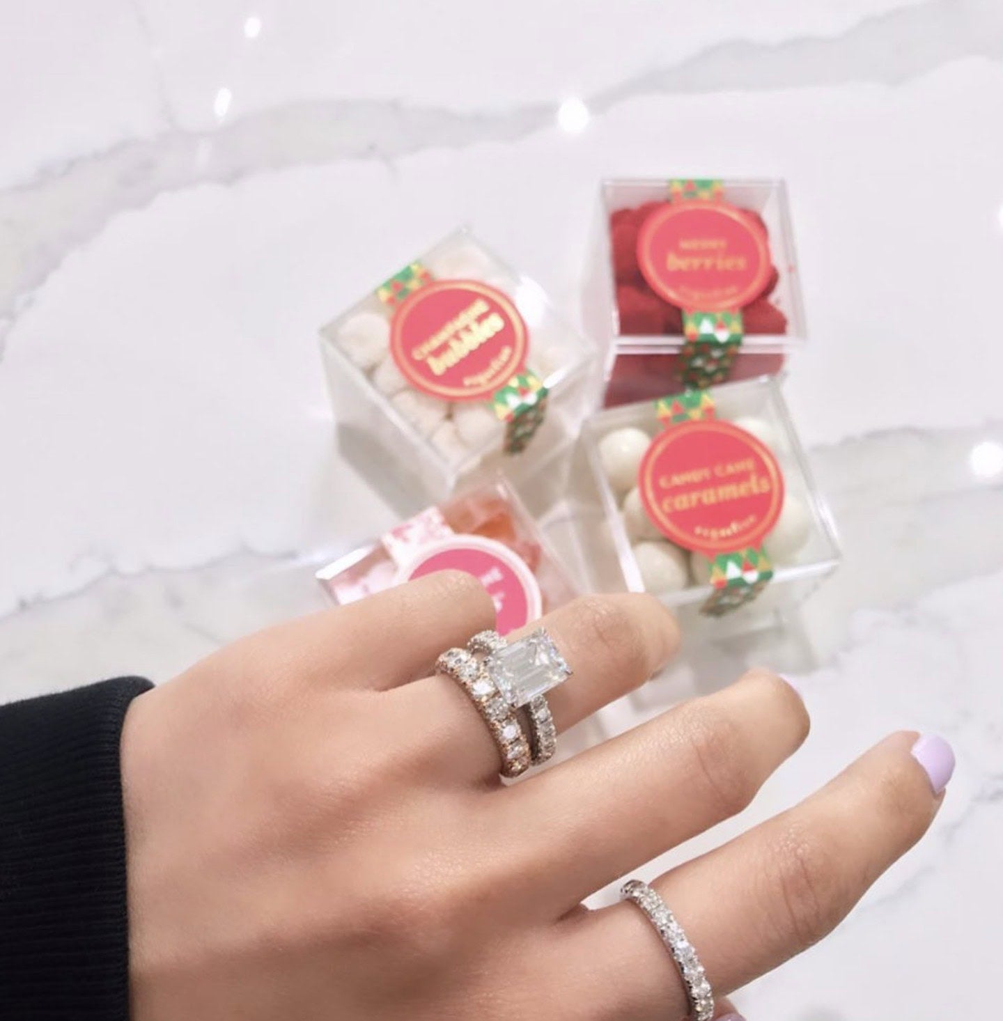 The Harlow Emerald Lab Grown Diamond Ring