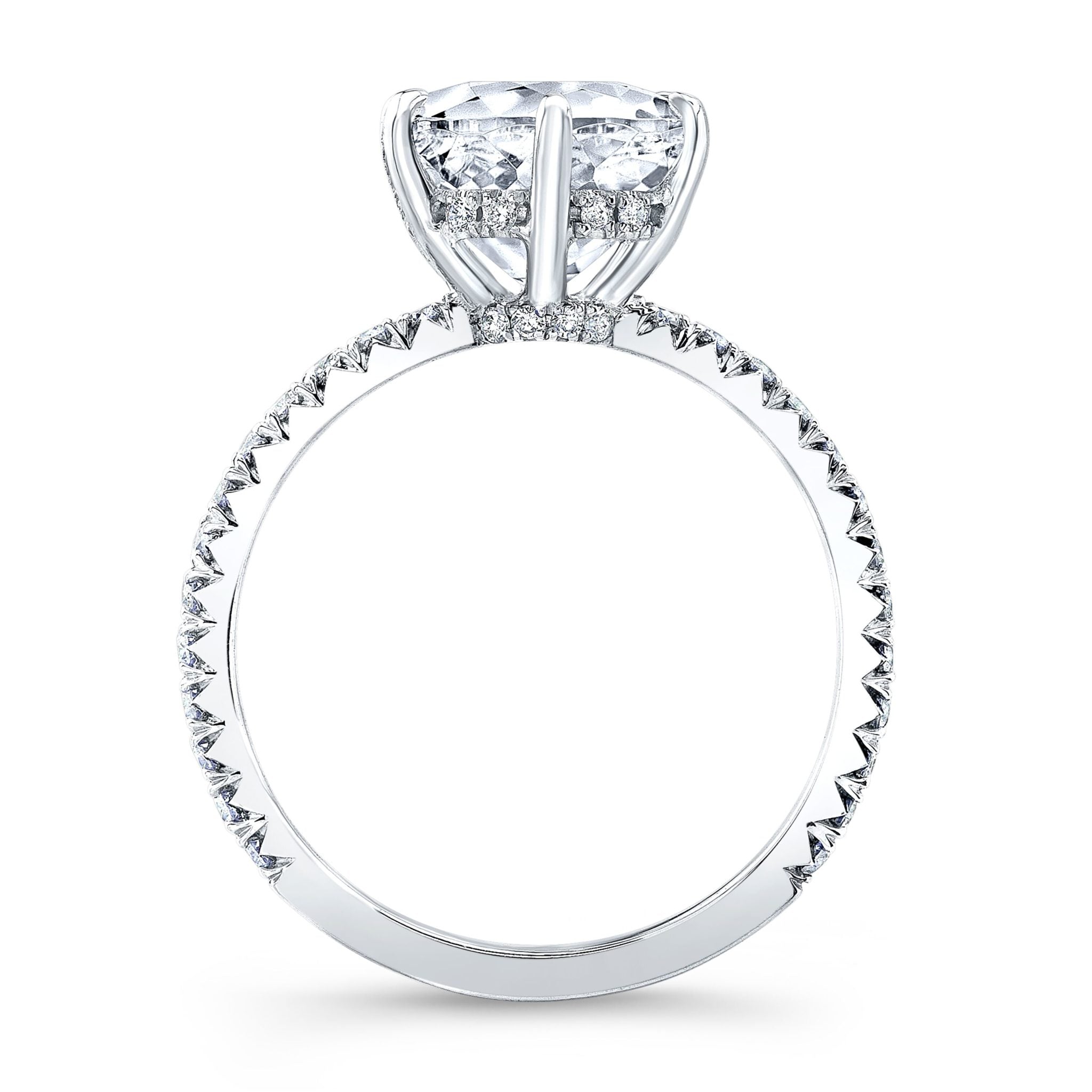 The Fiorella Round Lab Grown Diamond Ring
