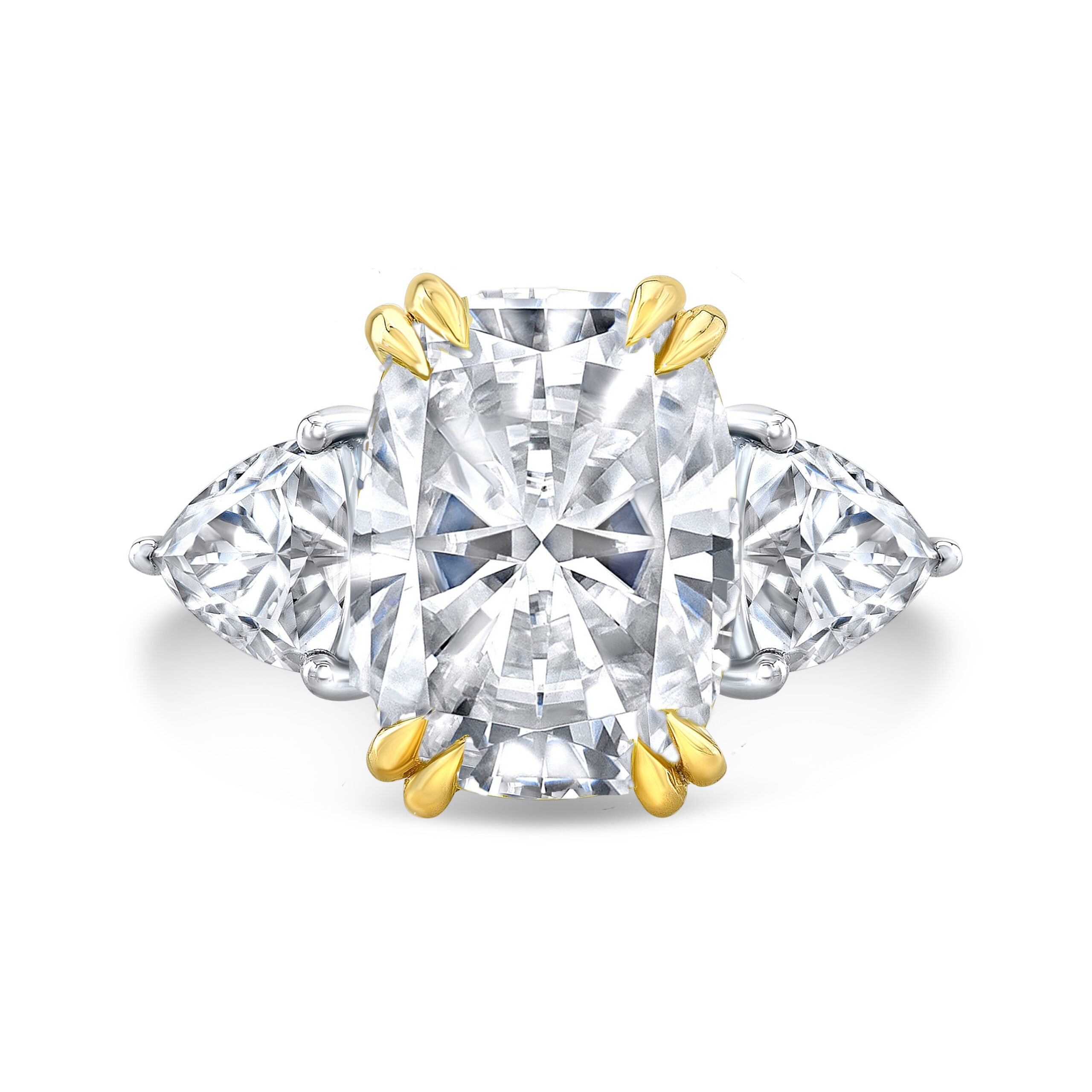 The Elowen Radiant Lab Grown Diamond Ring