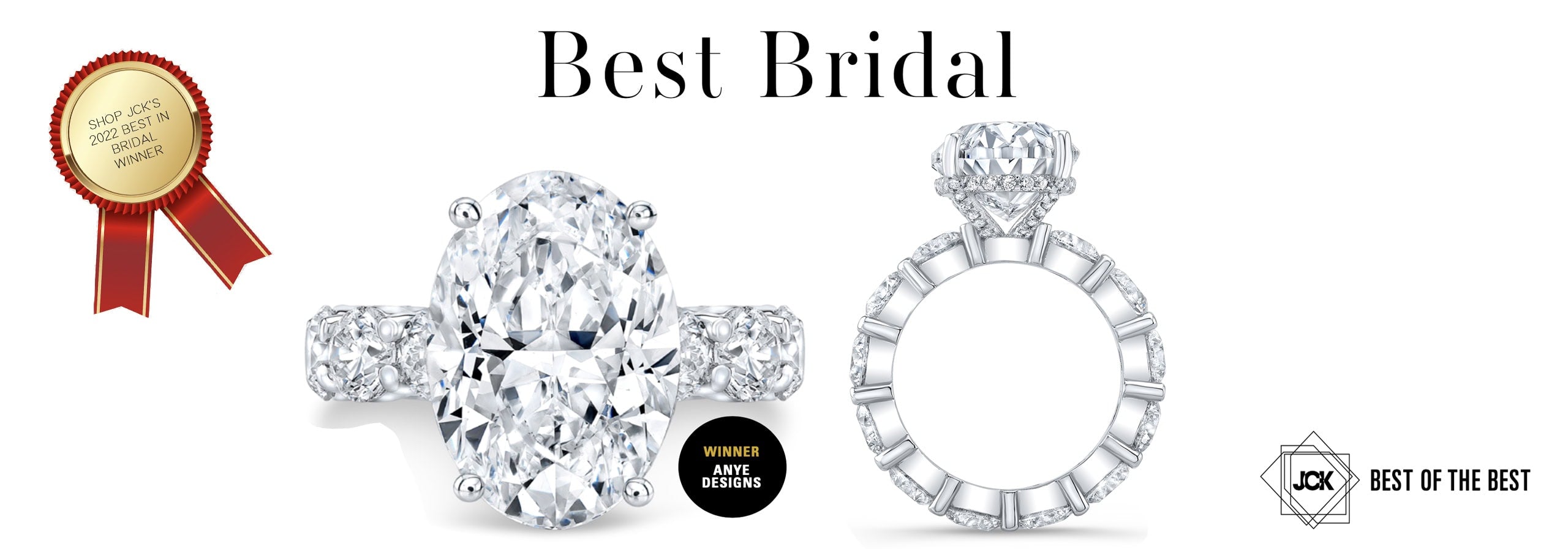 The Serafine Oval Lab Grown Diamond Ring