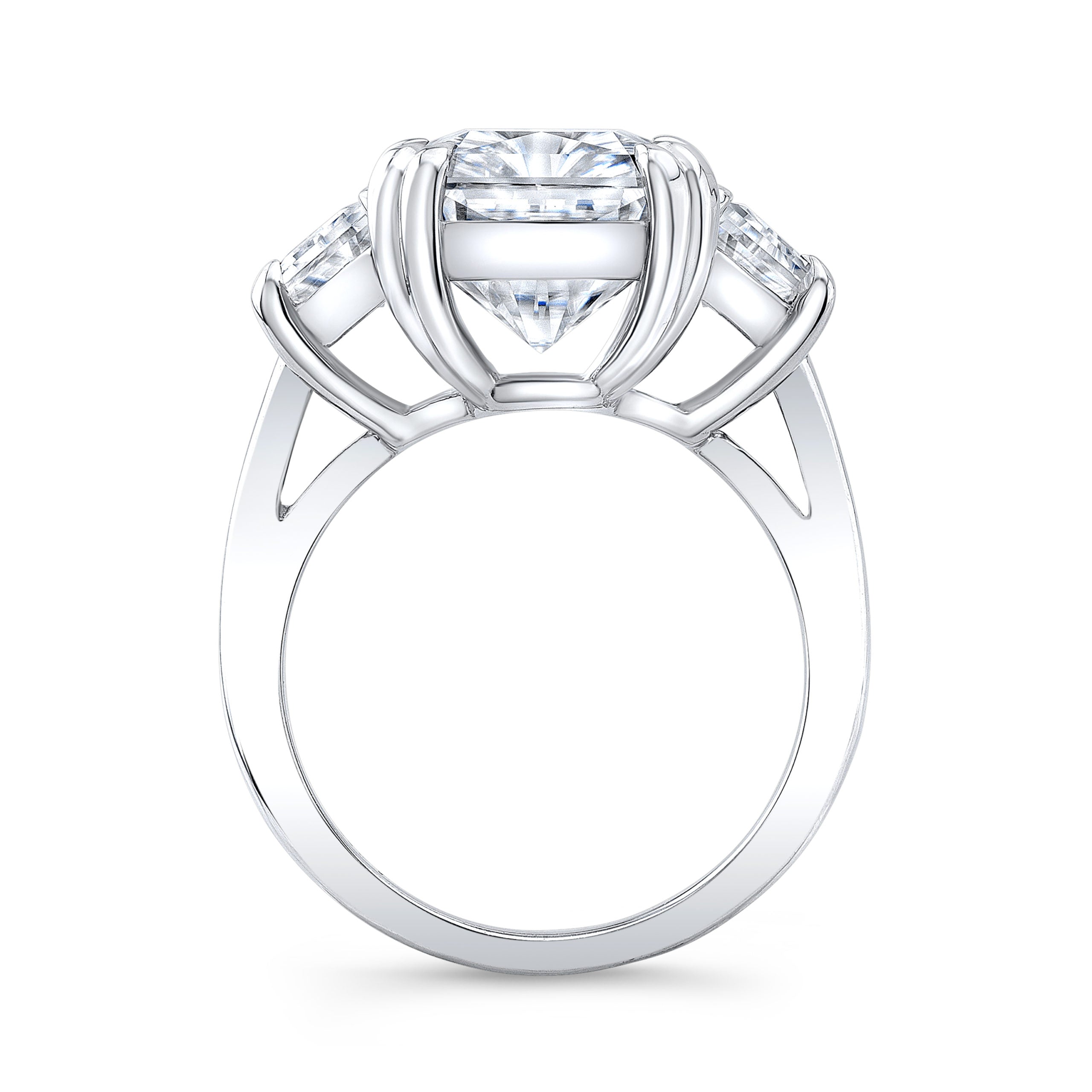 The Athena Radiant Cut Lab Grown Diamond Ring