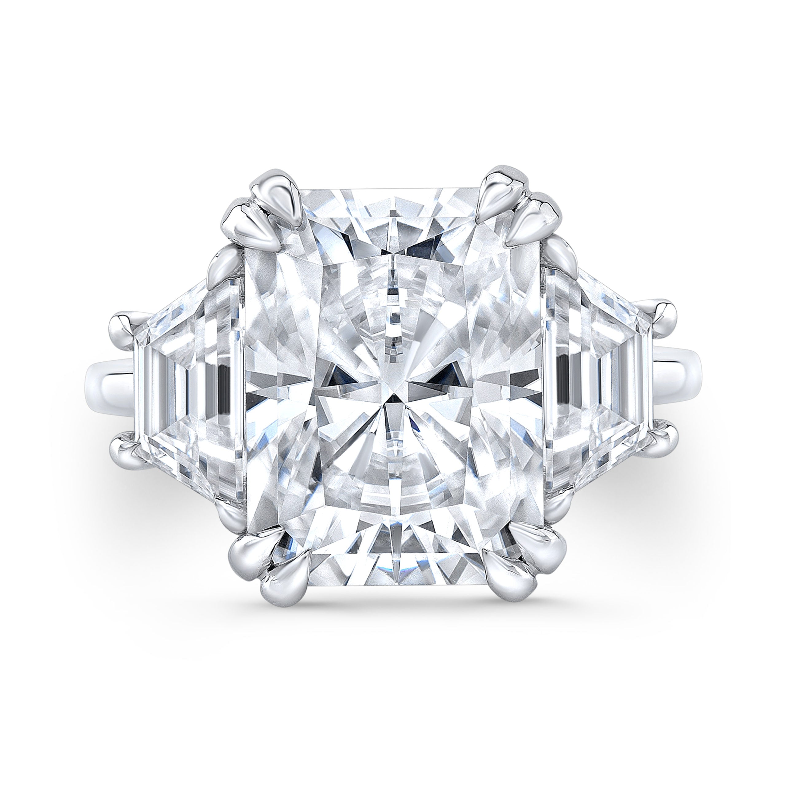 The Athena Radiant Cut Lab Grown Diamond Ring